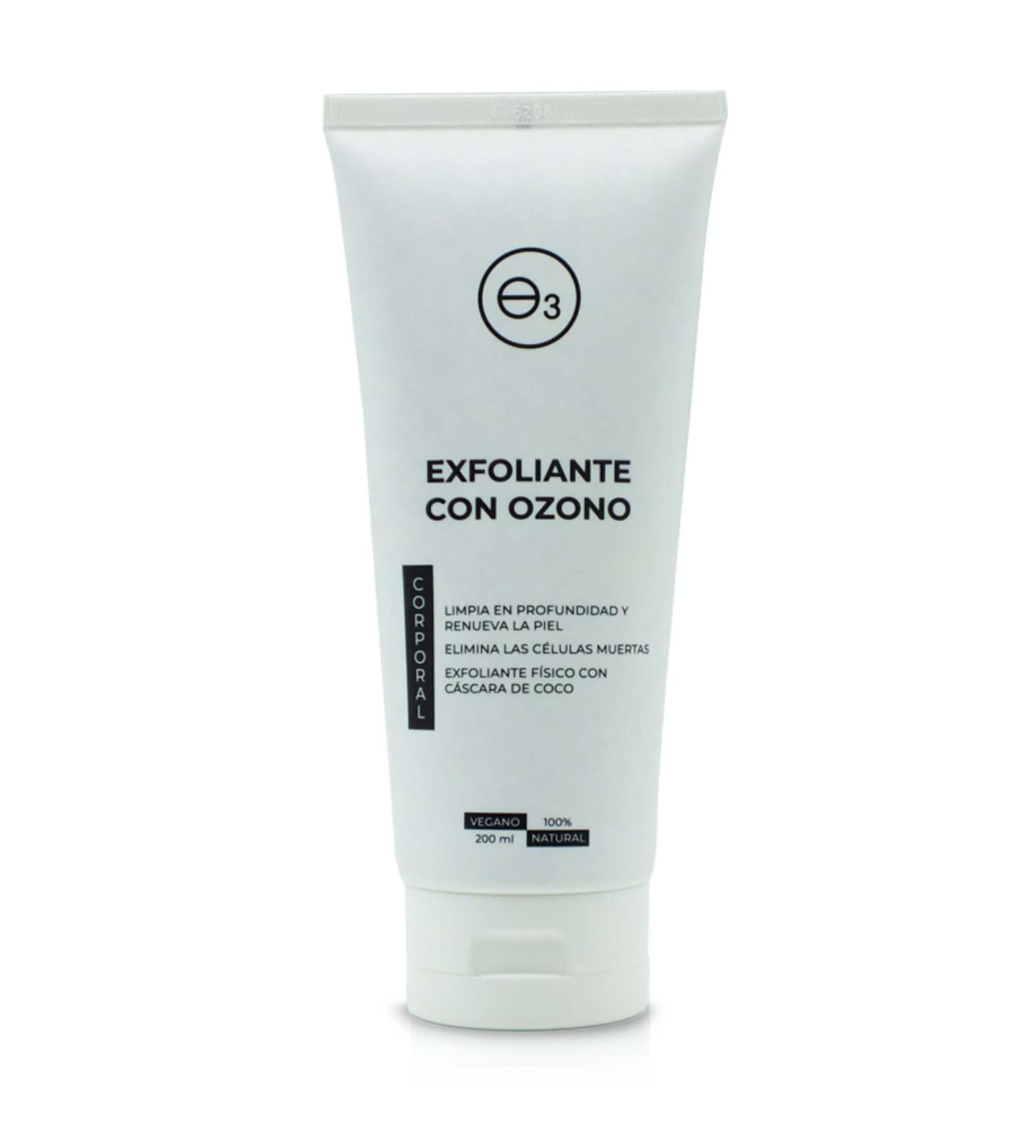 OZONO D'OR - 100% Natural Organic Ozone Body Scrub for Oily Skin Acne Blackheads Blemishes Clogged Pores | Body Scrub 200ml - Buy Online on GoSupps.com