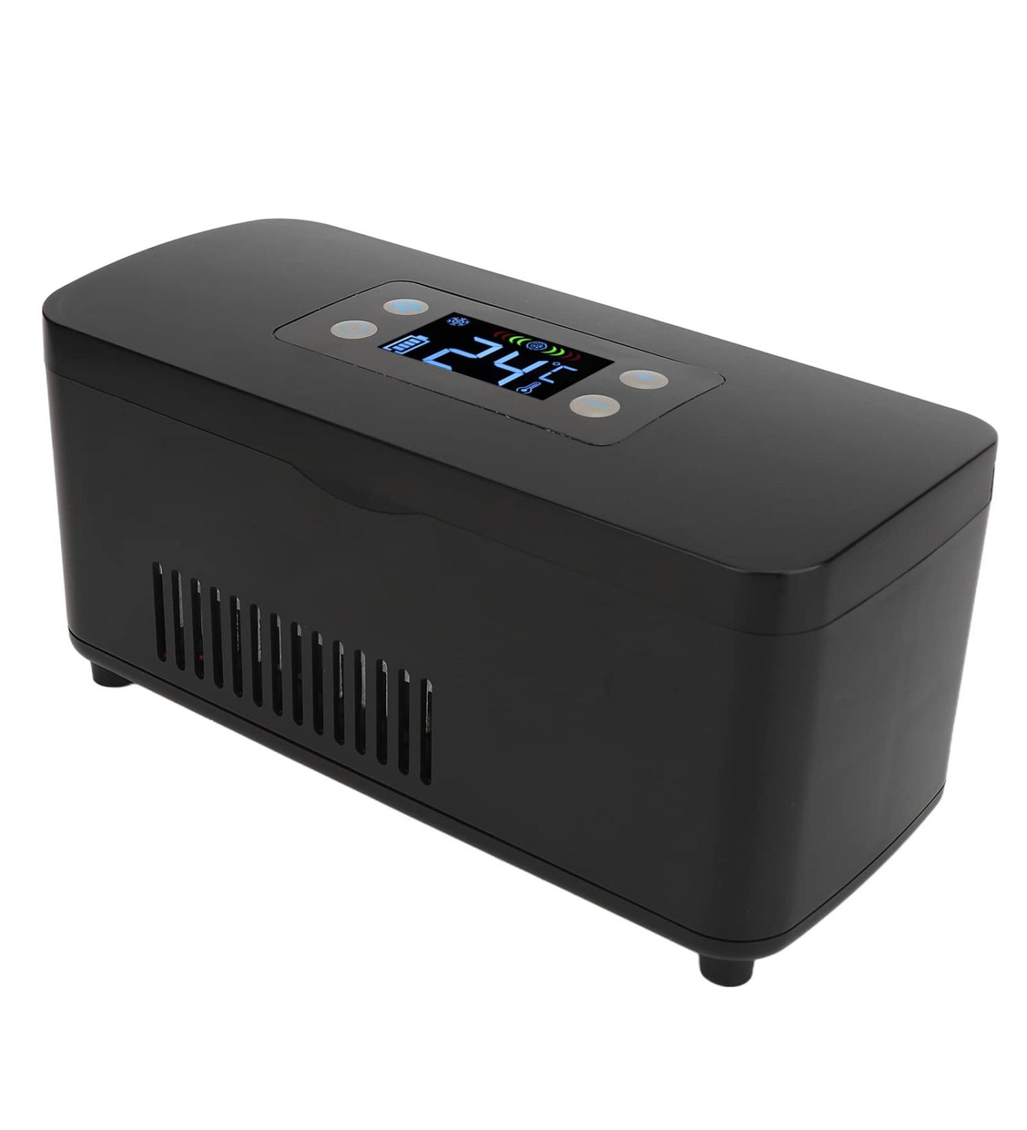 Portable Insulin Refrigerator Mini Cooler Box - Holds 3 Pens - Electric for Vehicle - Family Sized - Buy Online on GoSupps.com