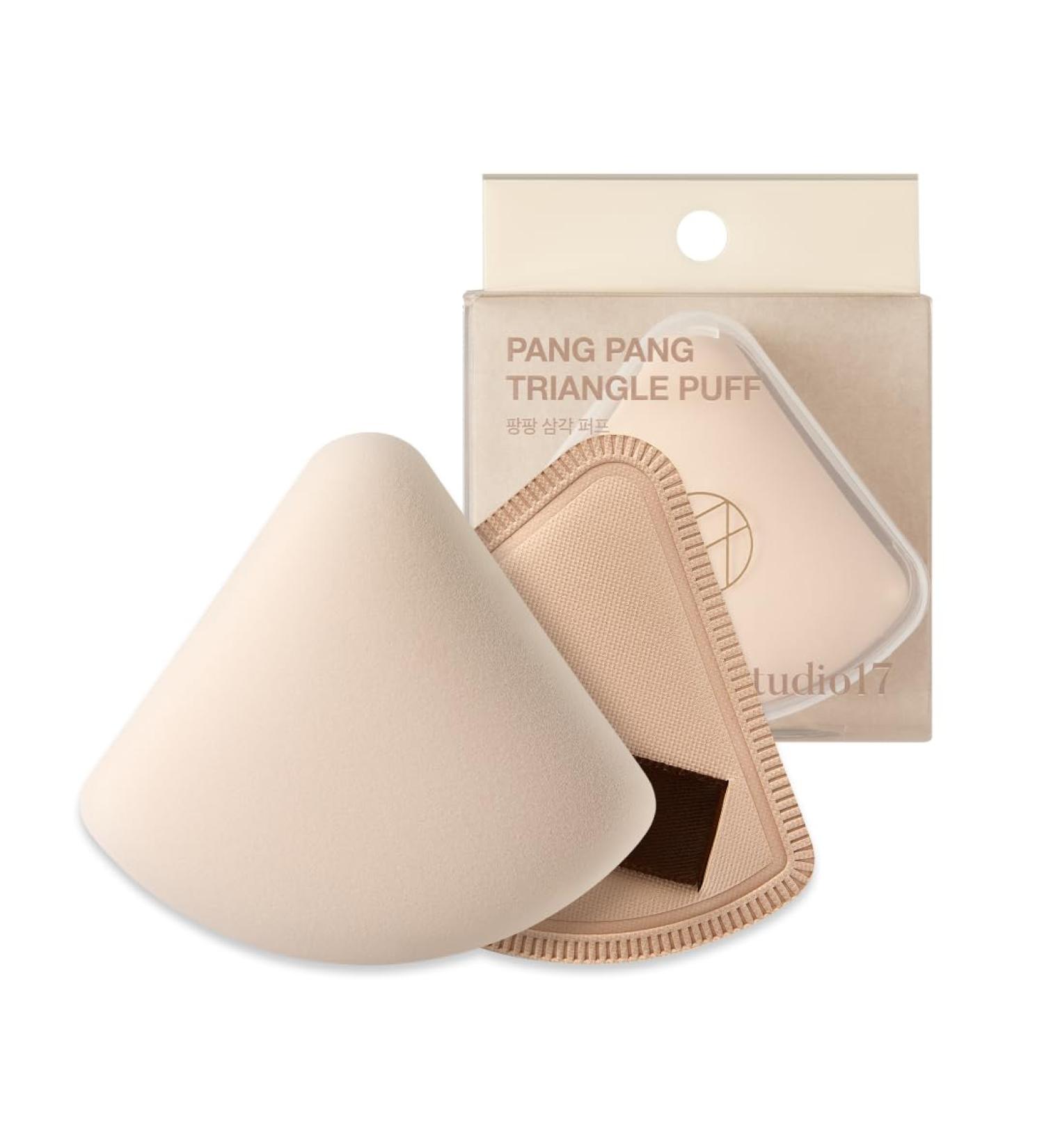 Buy Triangle Shape Makeup Powder Puff | Soft Latex Puff for Quick & Precise Application | Big Size Korean Makeup Puff - Buy Online on GoSupps.com