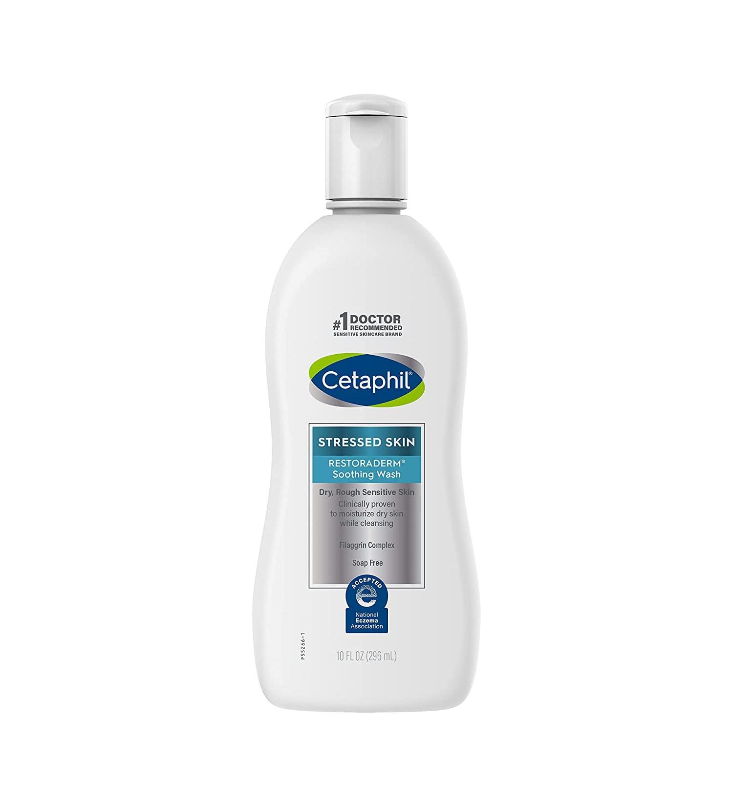 Cetaphil PRO Dry Skin Soothing Wash 10oz Body Wash (Pack of 2) - Moisturizing Formula for Sensitive Skin - Buy Online on GoSupps.com