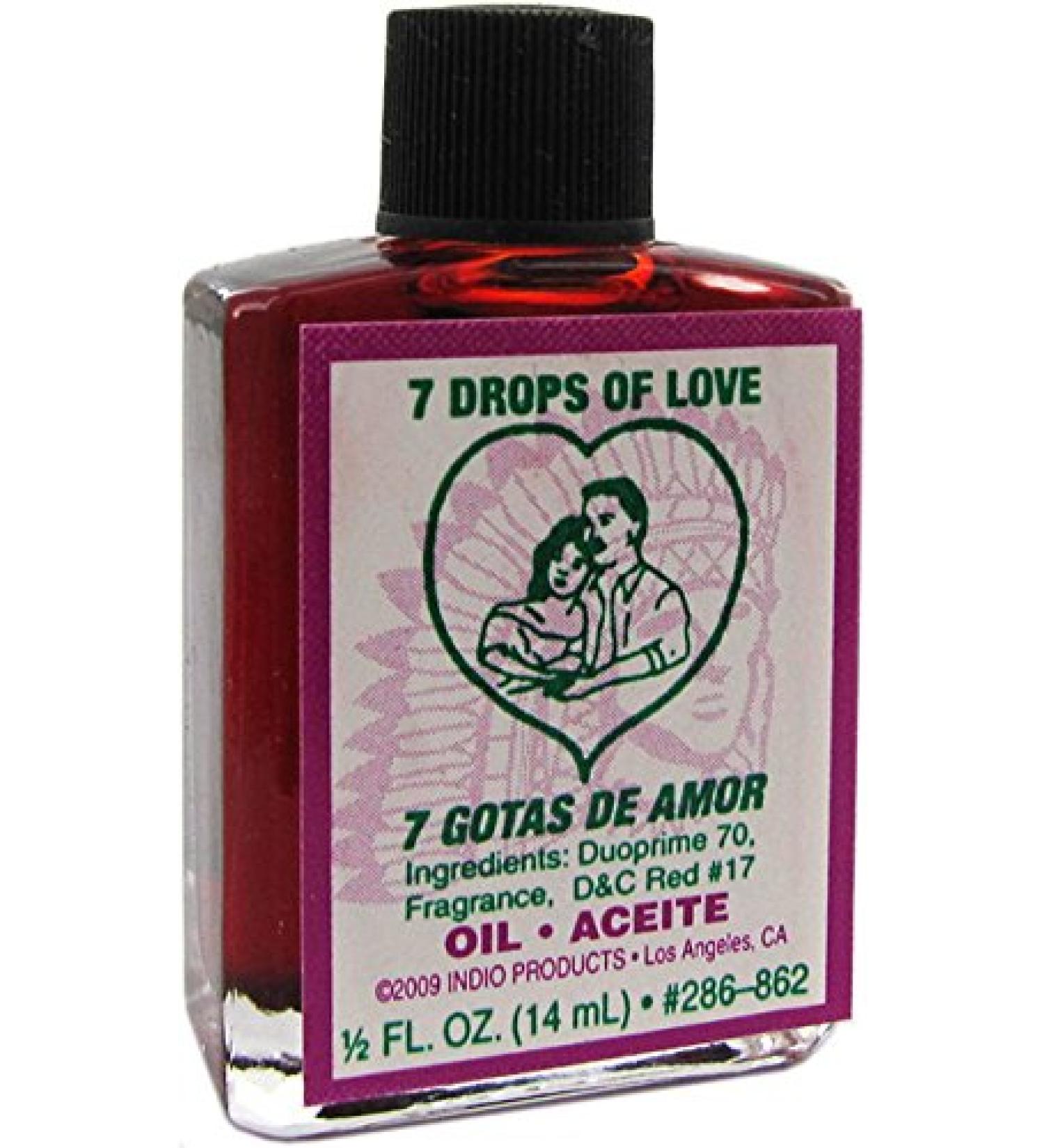 INDIO Oil- Seven Drops/Love 1/2oz