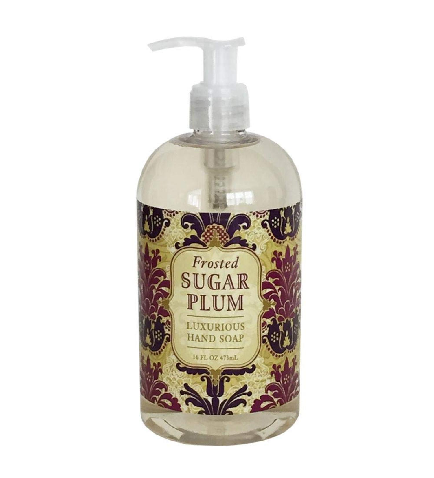 Greenwich Bay Trading Company Holiday Collection: Frosted Sugar Plum 16oz Hand Soap (GB-HC-FSP-05)