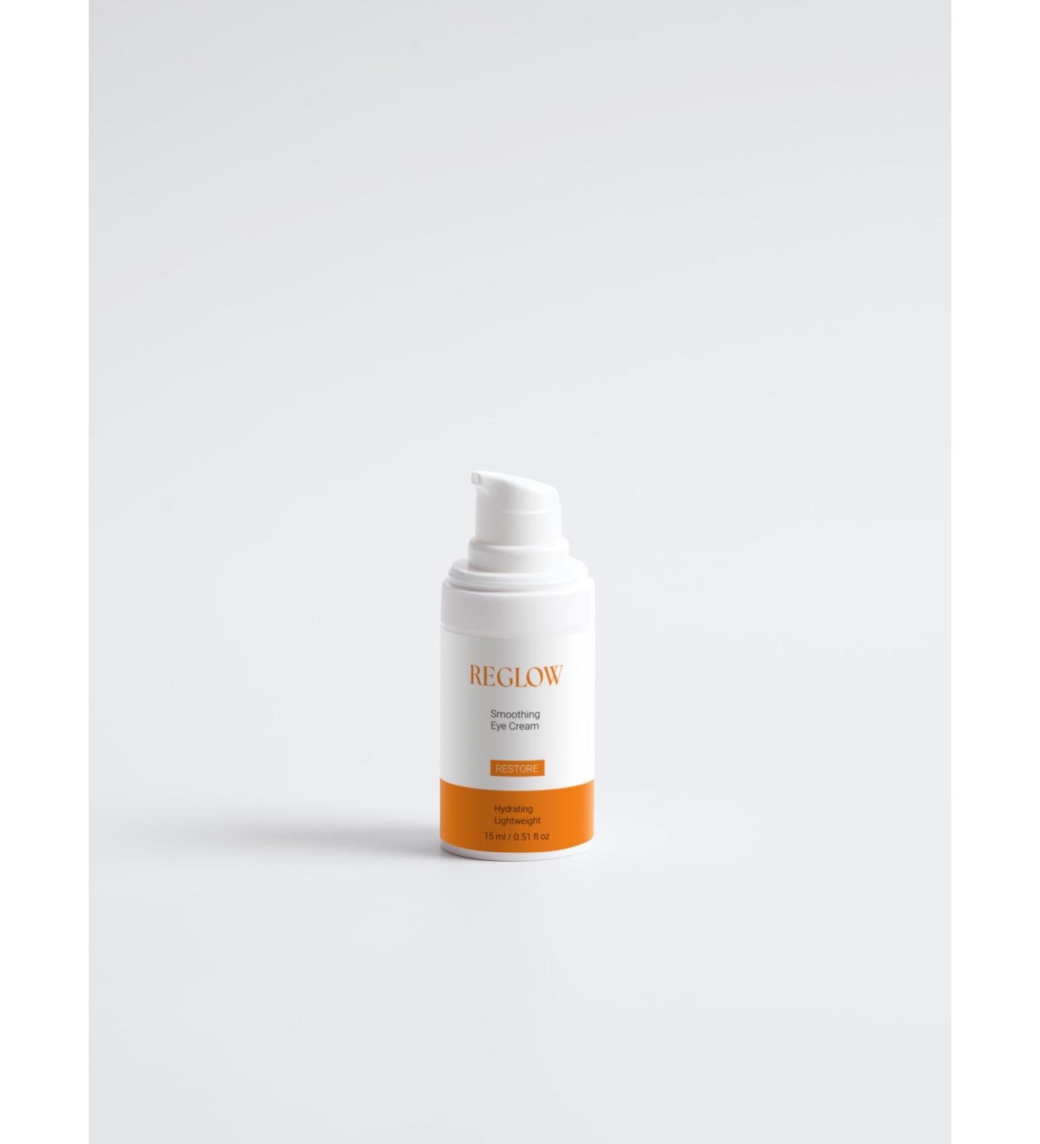 ReGlow Smoothing Eye Cream Ceramide-Enriched Vegan Lightweight Formula for Hydration & Firmness ECOCERT Natural Certified 15ml (0.51 fl oz) - Buy Online on GoSupps.com