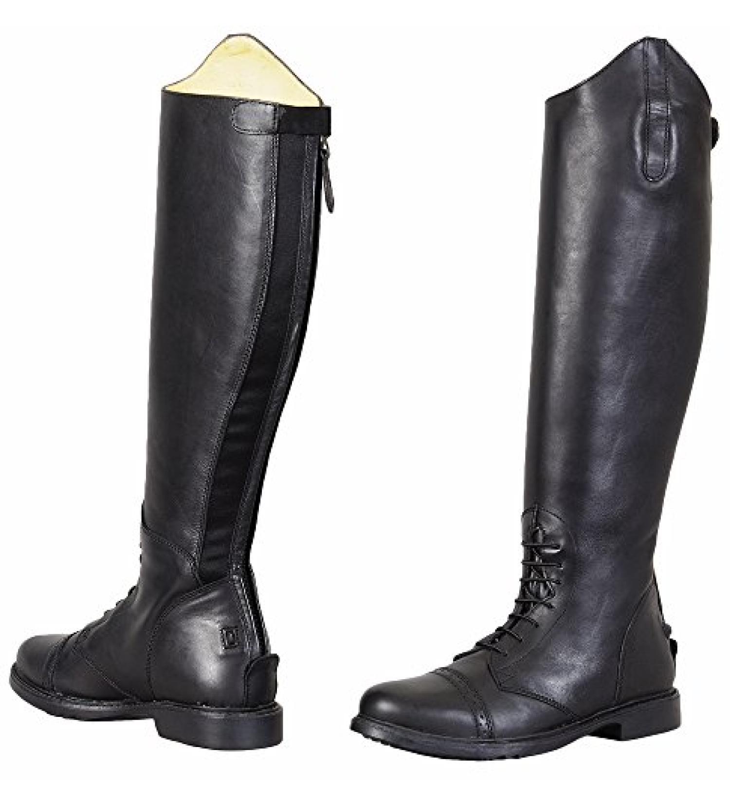 TuffRider Children's Baroque Field Boots - Black 12 Slim Regular - Buy Online on GoSupps.com