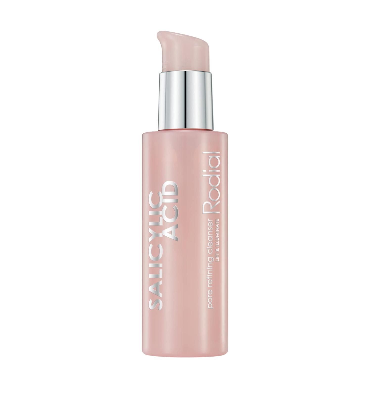 Rodial Salicylic Acid Gel Cleanser 145ml | Pink Diamond-Infused Face Cleanser | Decongesting and Tightening Cleansing Gel | Gentle Exfoliation for Healthy Skin Glow Look - Buy Online on GoSupps.com
