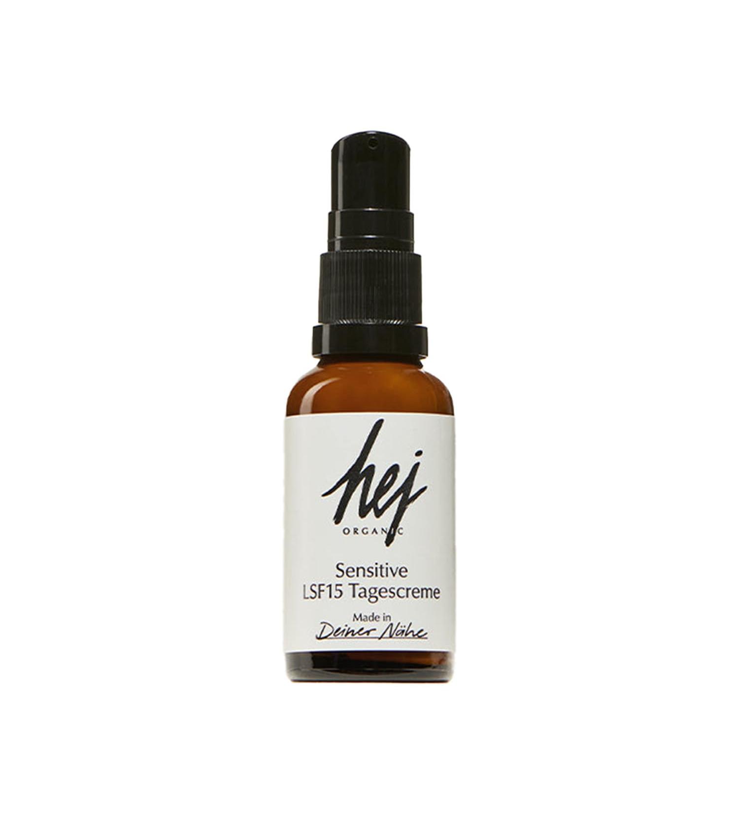 Sensitive LSF15 Day Cream (30 ml) Gentle care with hemp oil regulates skin hydration has an antibacterial anti-inflammatory and soothing effect natural cosmetic 100% vegan - Buy Online on GoSupps.com