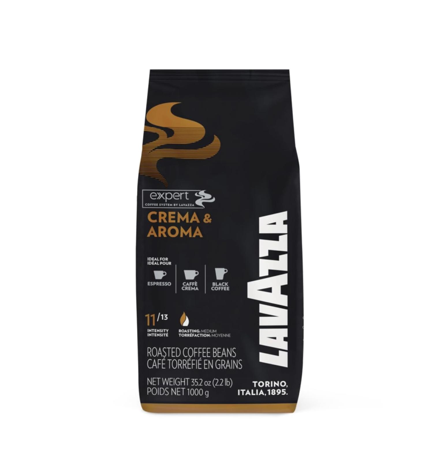 Lavazza Crema Aroma Expert Coffee Beans 1kg - Rich & Aromatic Blend - Buy Online on GoSupps.com