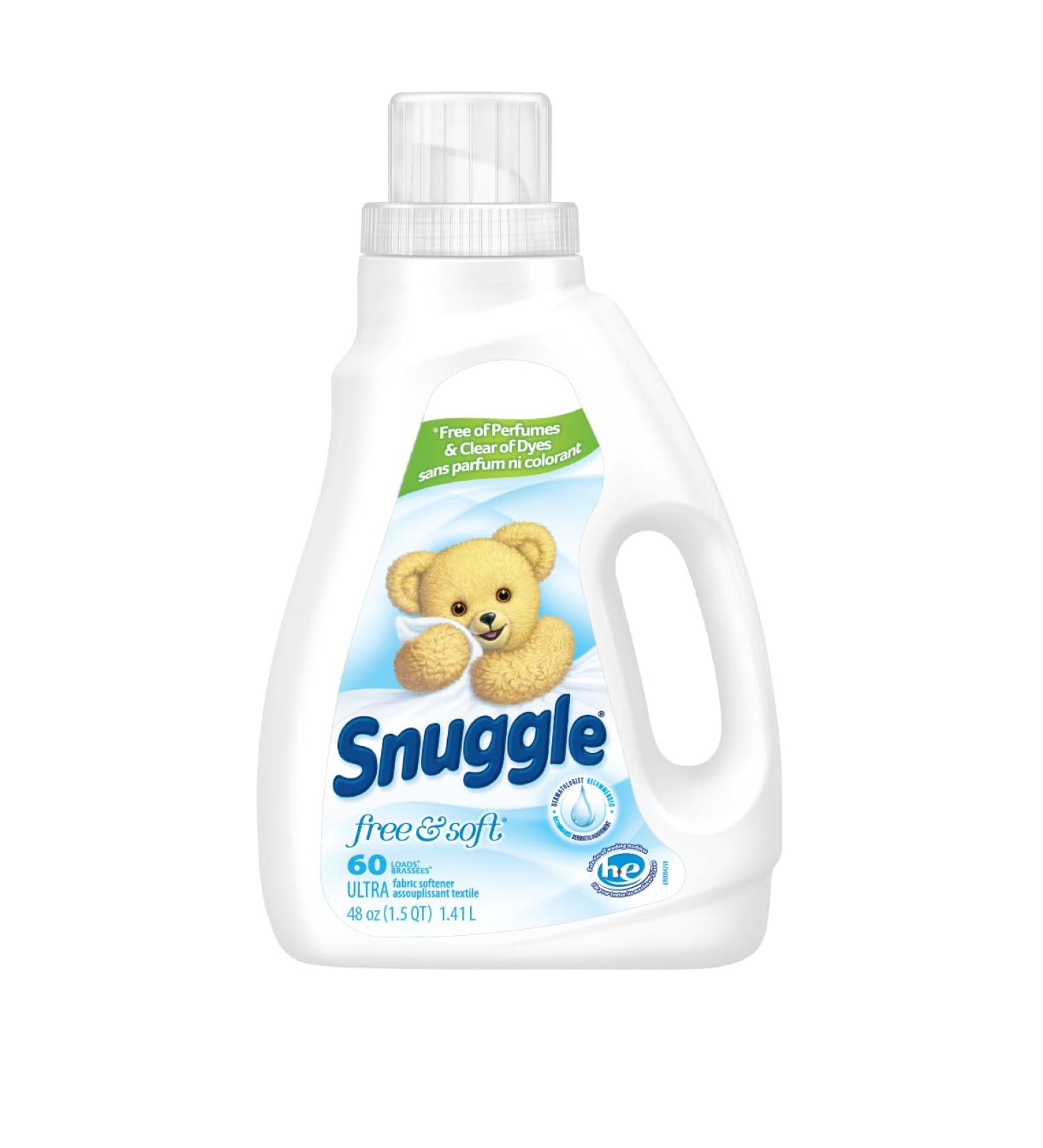 Snuggle Free Clear Liquid Sensitive Skin 60 Wash Loads 1.47L - Buy Online on GoSupps.com