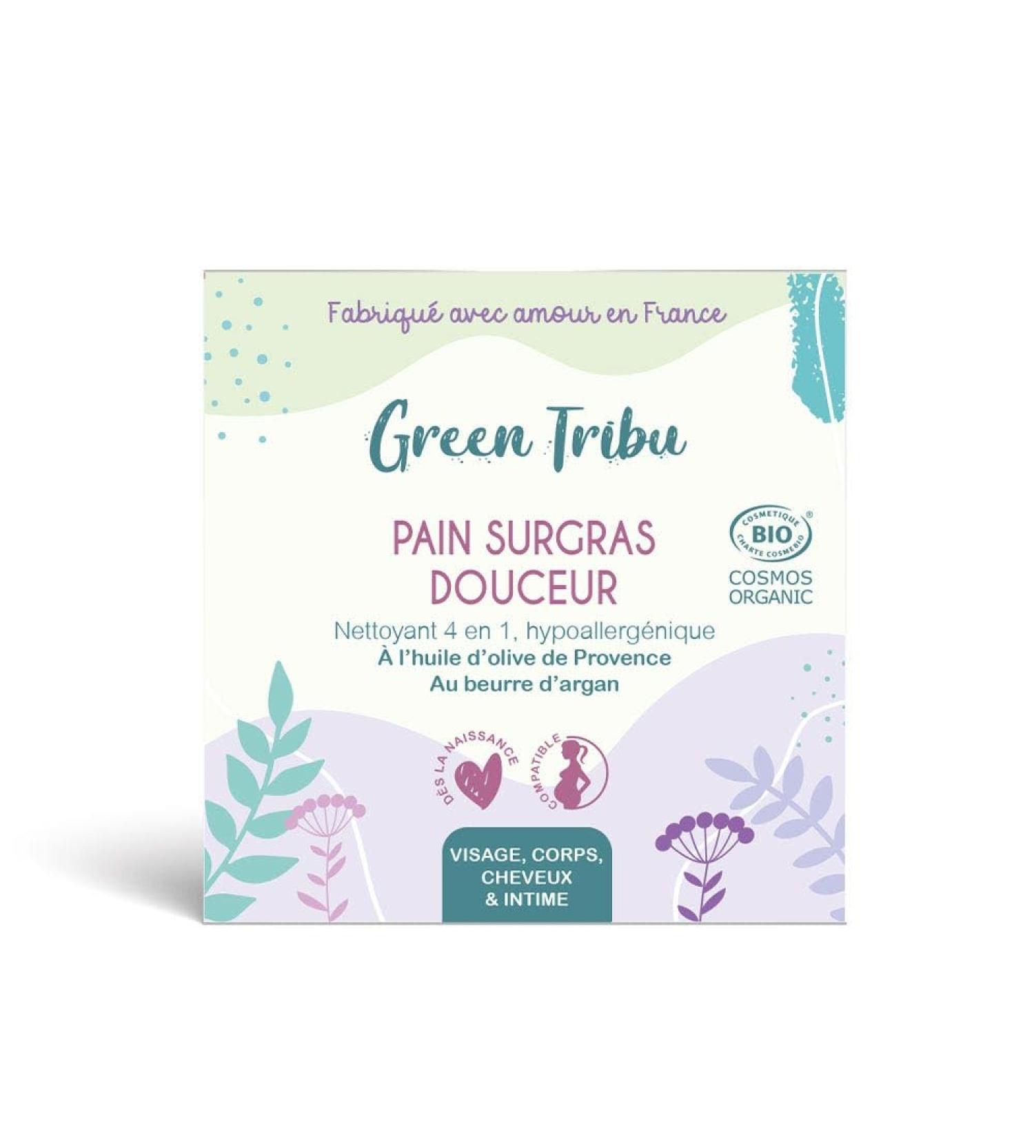 Green Tribu Organic Soft Extra Fat Bread 110g