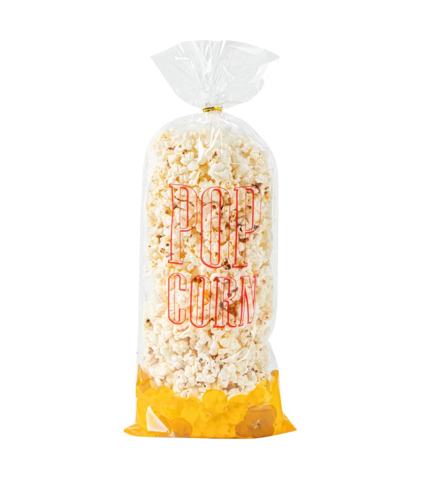 Restaurantware Bag Tek 17 x 7 Inch Popcorn Bags 100 Greaseproof Popcorn Favor Bags - Hot & Cold Friendly Freezable Clear PE Plastic Carnival Popcorn Bags For Event Favors Or Goodie Bags - Buy Online on GoSupps.com