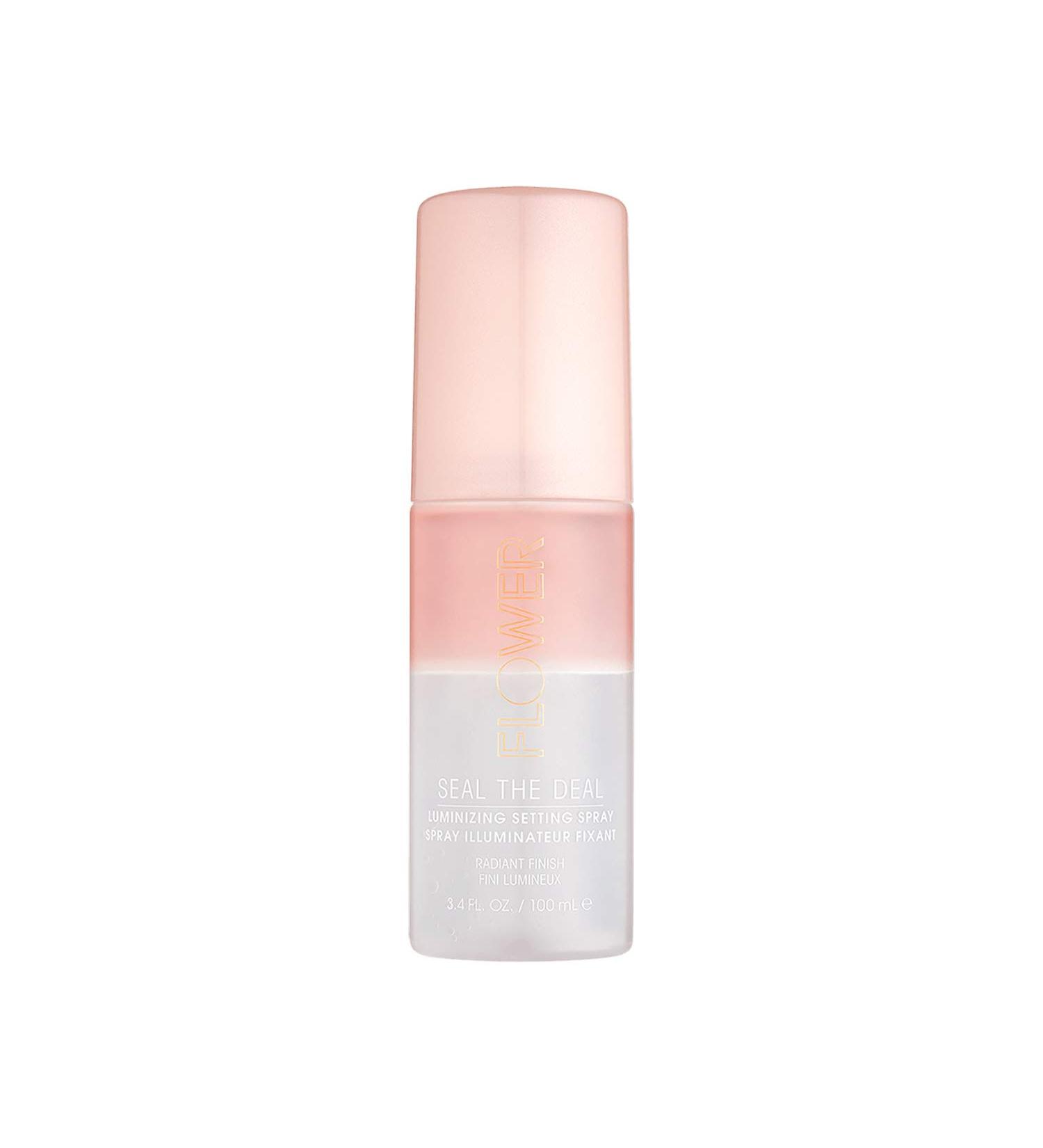 Flower Beauty Seal The Deal Setting Spray - Luminizing Finish | Long-Lasting Makeup | Cruelty-Free - 3.4fl oz - Buy Online on GoSupps.com