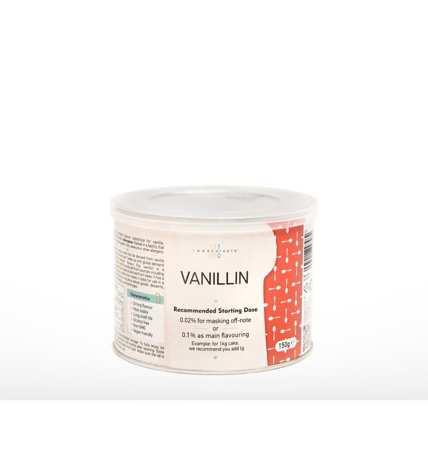 Vanillin | Premium Quality | Food Flavouring Powder | 150g