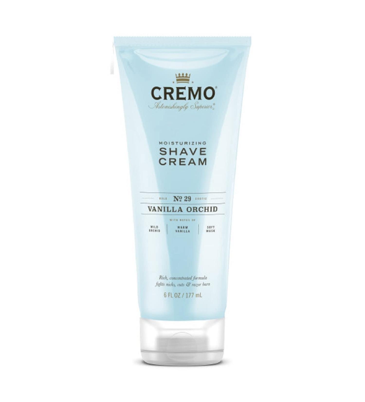Cremo Vanilla Orchid Shave Cream for Women - 6 Fl Oz - Buy Online on GoSupps.com
