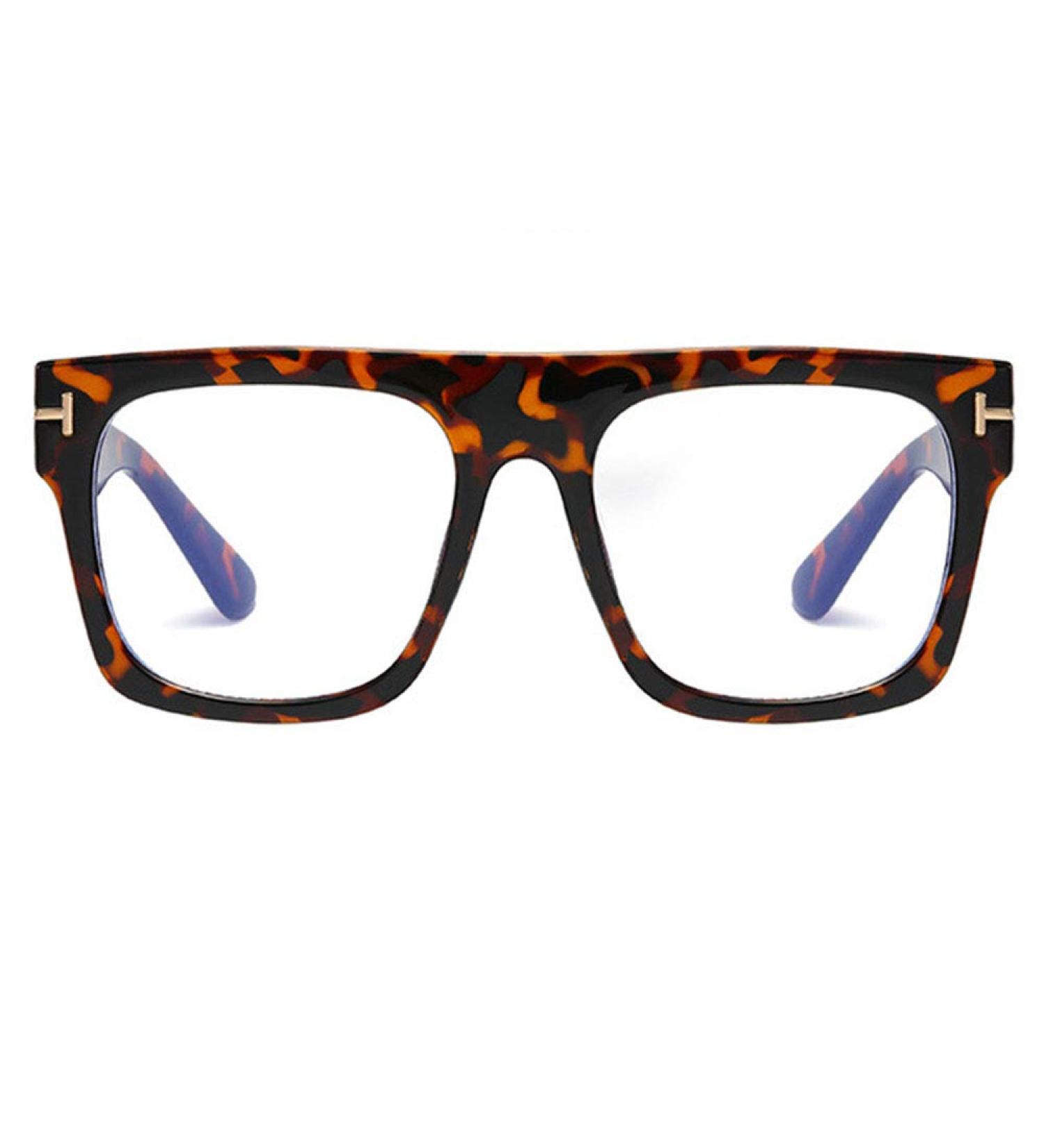 Jurchio Unisex Classic Glasses | Vintage Space Frame | Blue Light Filter | Clear Glasses with Case - Buy Online on GoSupps.com