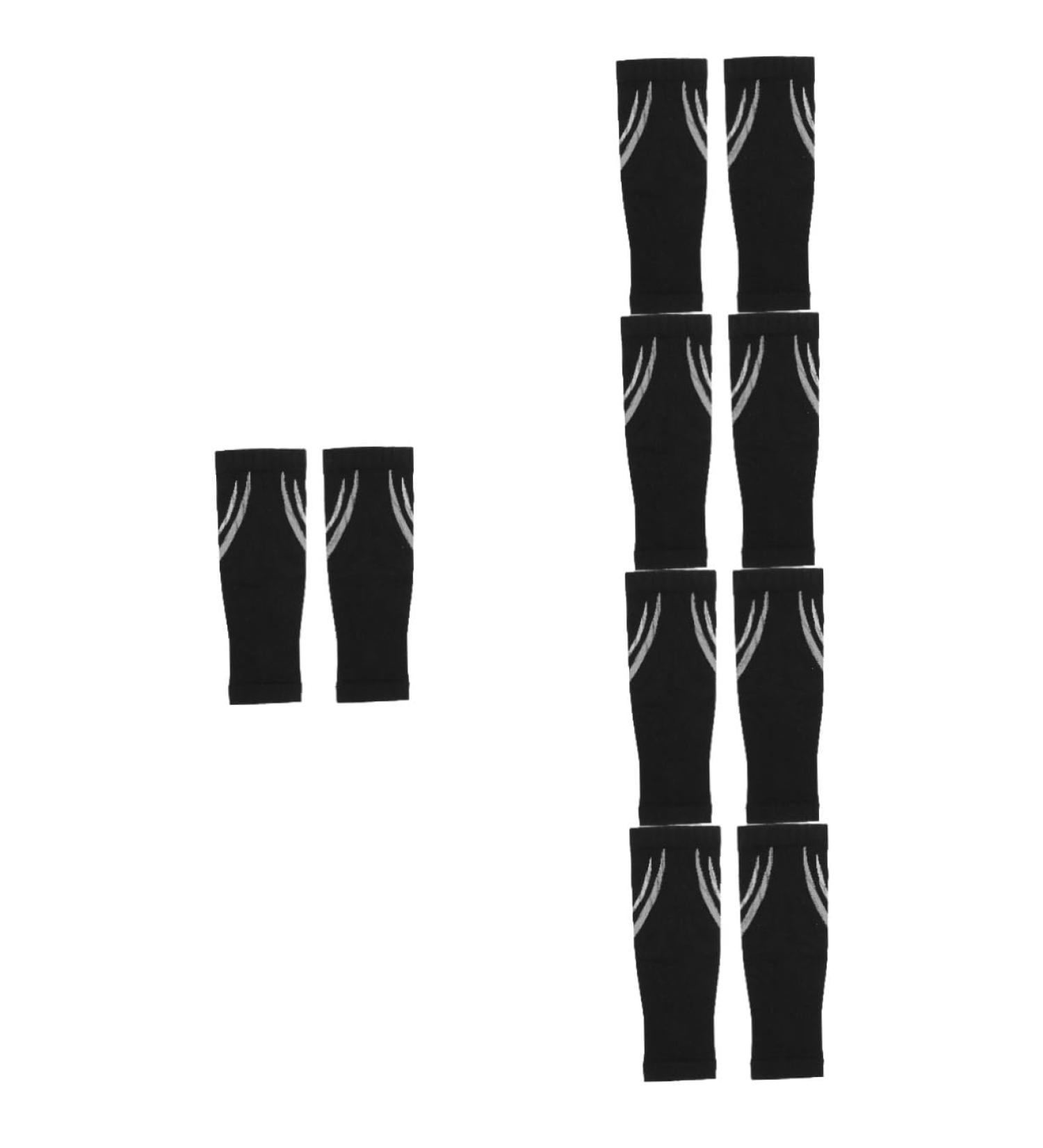 Shop Mobestech 5 Pairs Calf Compression Leg Sleeves & Socks for Men - Ideal for Sports Jump Rope Basketball & Football - International Shipping Available - Buy Online on GoSupps.com