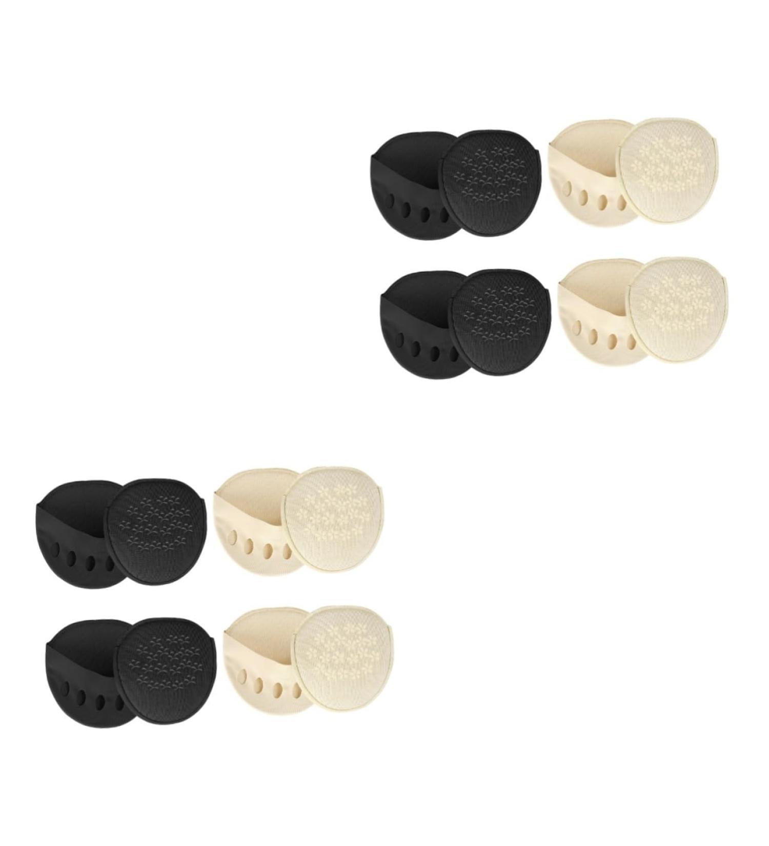 FRCOLOR 8 Pairs Forehand Cushion Foot Cushion for Women High Shoe Insoles Portable Toe Socks Metatarsal Pad Front Feet Insole Front Socks Half Socks Women Five Toe Socks - Buy Online on GoSupps.com