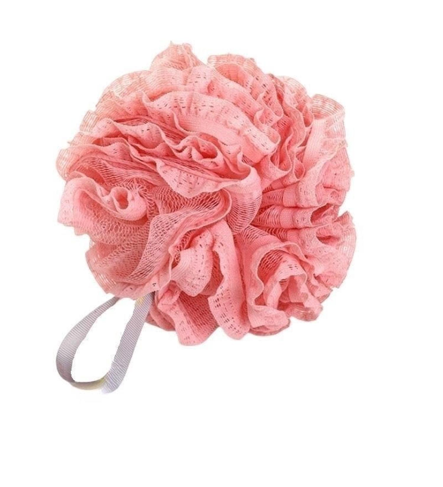 Bath Sponges for Adults Bath Sponge Mesh Pouf Bath Sponge Foam Loofah Sponge (Size : Pink) - Buy Online on GoSupps.com