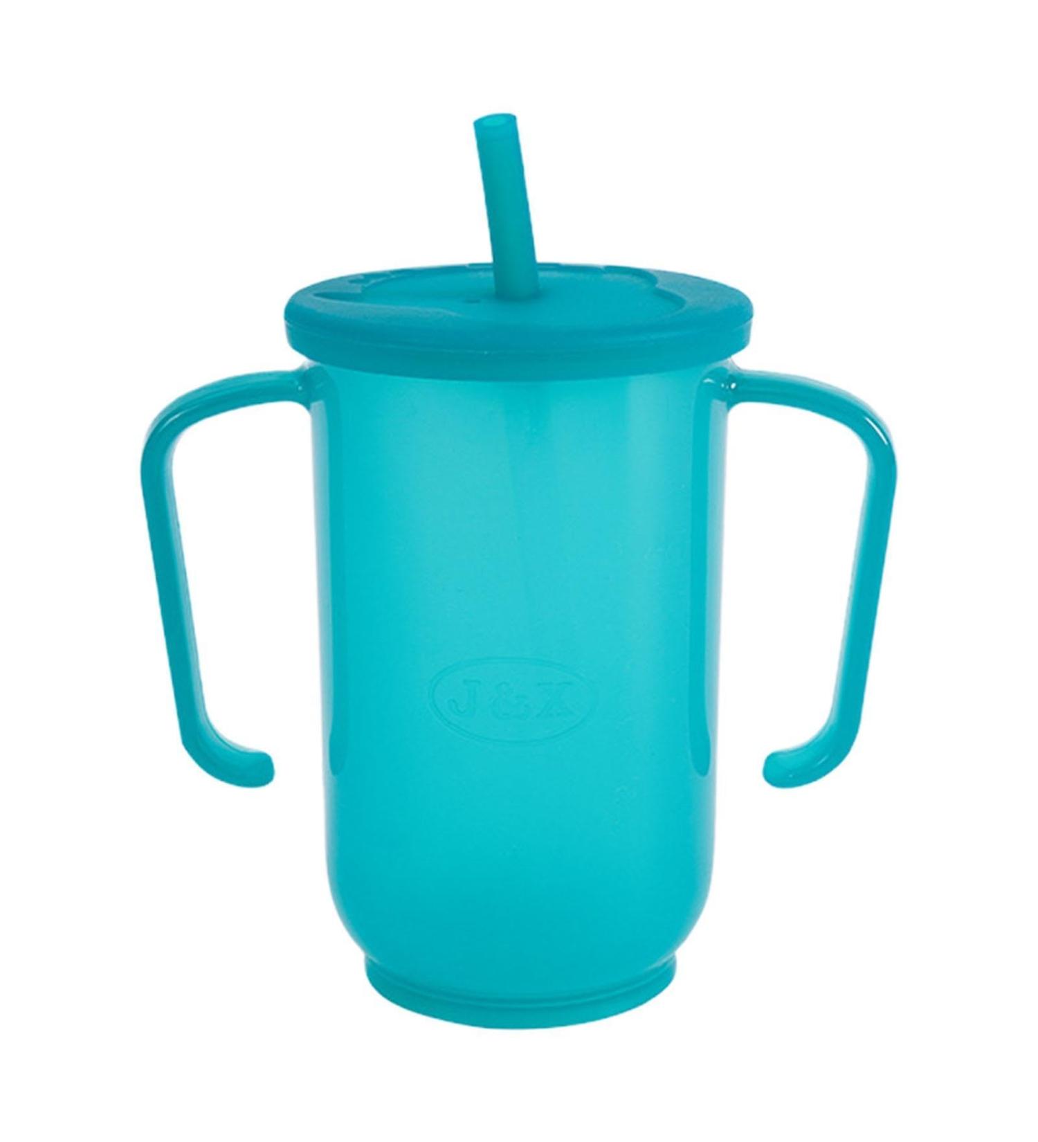 Sippy Cups - Spill Proof Cups with Handle and Straw | Toddler Feeding Supplies | Fits Most Cup Holders and Dishwasher Safe | no spil Lightweight Easy to Hold for Hot and Cold Beverages - Buy Online on GoSupps.com