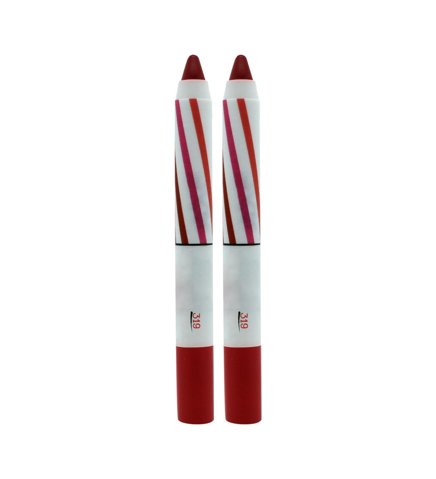 Velvet Silk Lipstick & Lip Liner Set - Long Lasting & Easy to Use | Nudes Makeup Kit for Sexy Lip Tint & High Shade Velvet Mist Effect - Cosmetic Novice's Must-Have - Buy Online on GoSupps.com