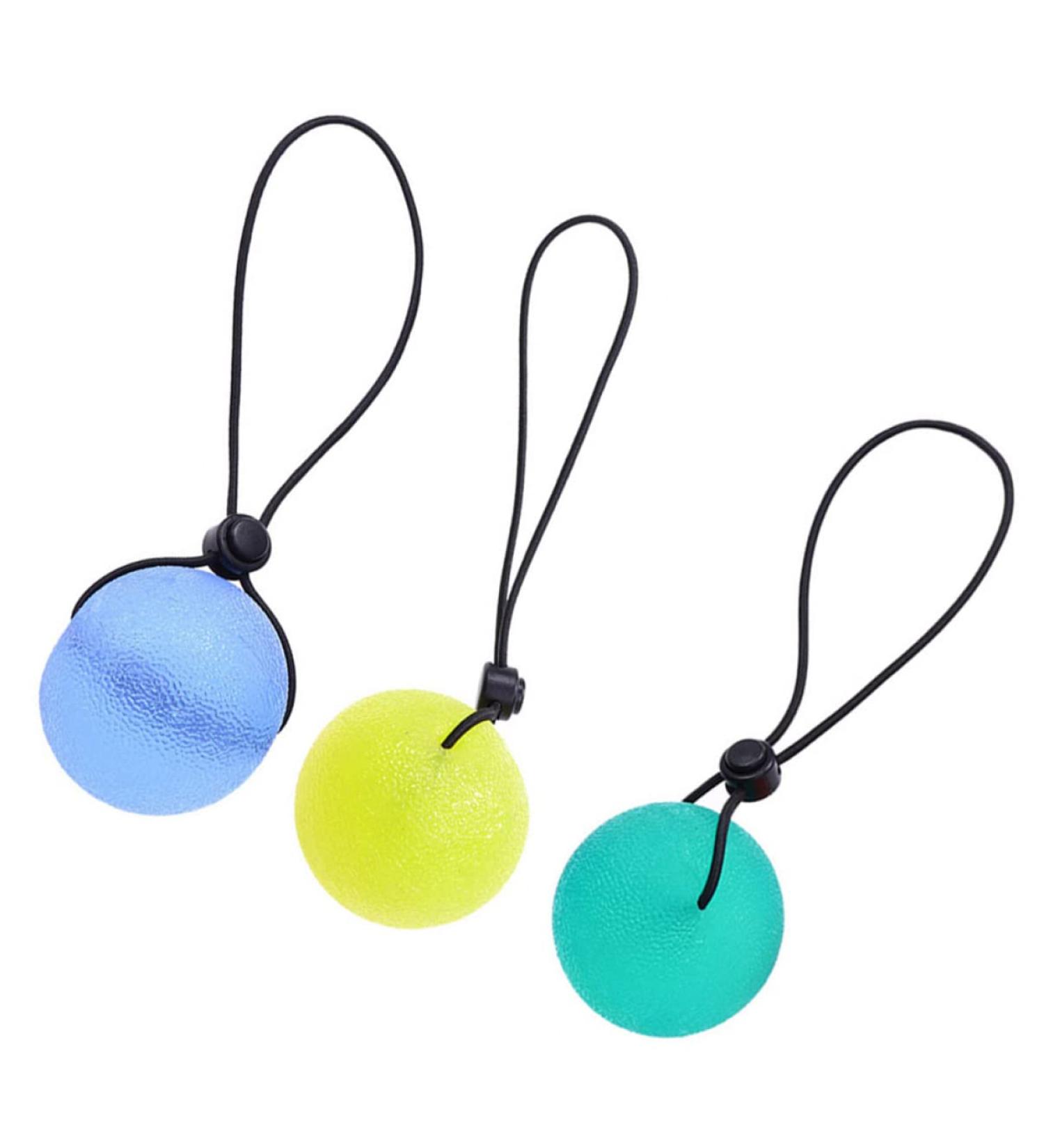 3 STK Strength Ball Massage Balls for Hand Exercises | Squeeze Training Tool for Hand Strengthening - Buy Online on GoSupps.com