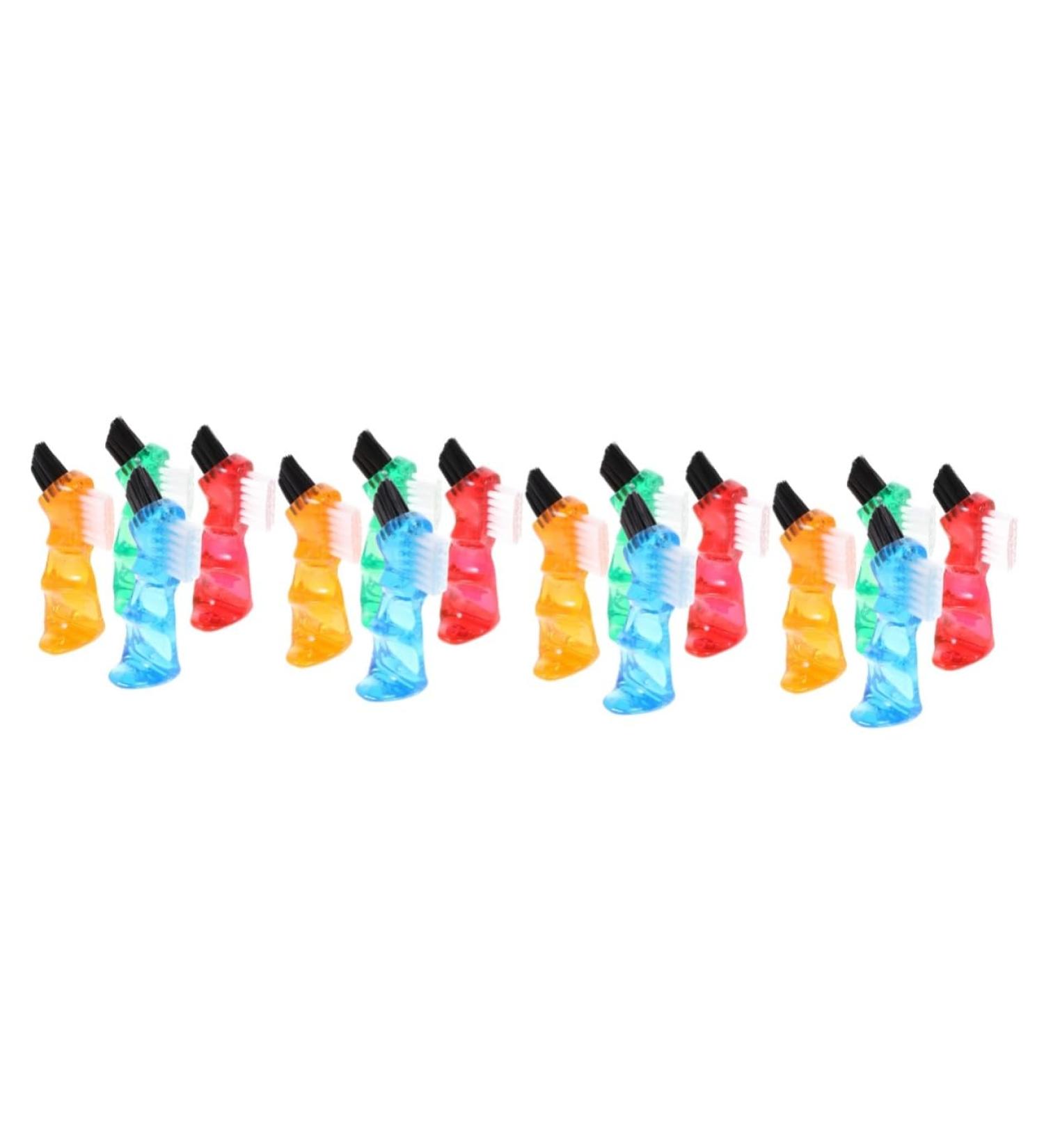 Healvian 16 STK Portable Toothbrush - Soft Oral Care Cleaning Brushes for Prosthesis Care - International Shipping Available - Buy Online on GoSupps.com