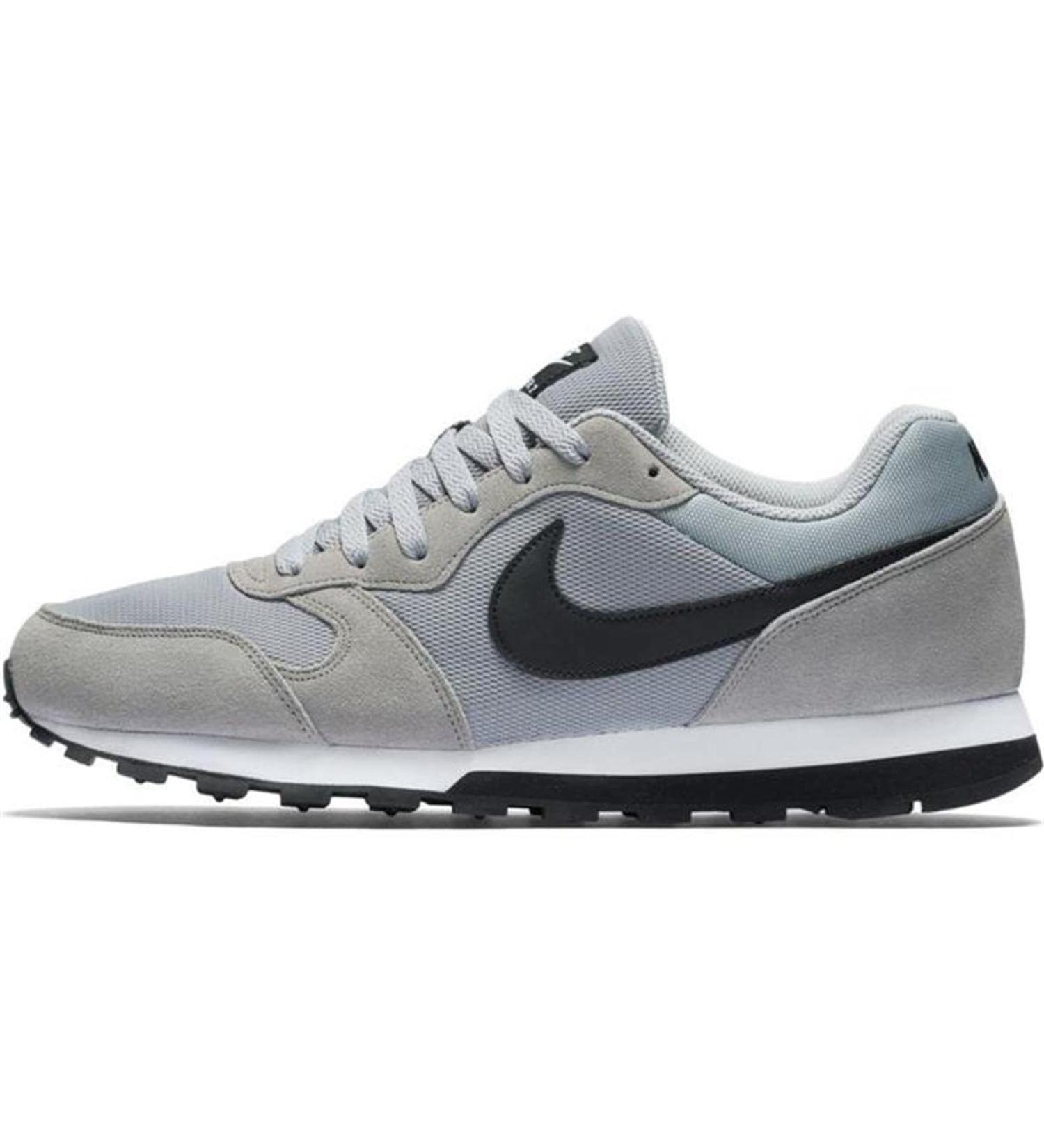 Buy Nike Men's MD Runner 2 Gymnastics Shoes - Grey Wolf Grey Black White (EU 40) - International Shipping Available - Buy Online on GoSupps.com