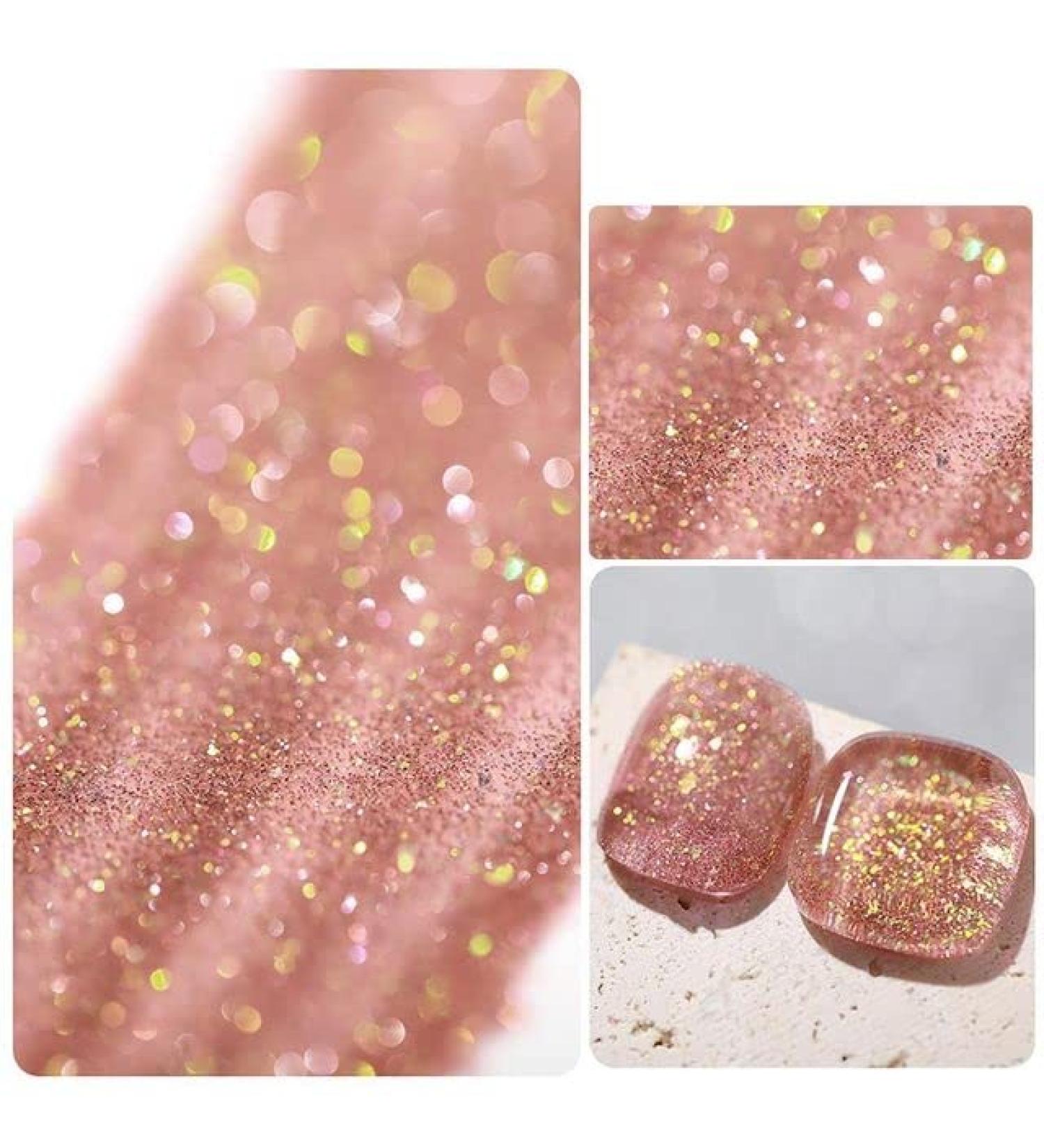 15ML DIY Nail Varnish Shiny Diamond Gel Manicure Gel Nail Polish Glitter Nail Gel Sequins Gel Nail Nail Phototherapy Gel - (Color: 3) - Buy Online on GoSupps.com