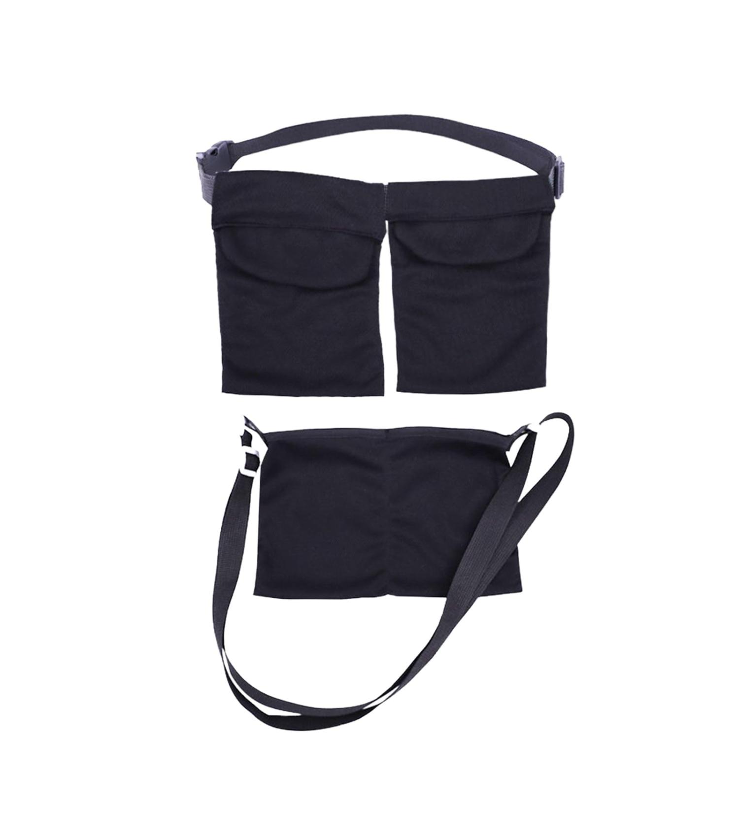 Mastectomy Belt Pouch Shower Bag Drain Holder After Tummy Tuck Mastectomy Drain Holder After Breast Surgery Black
