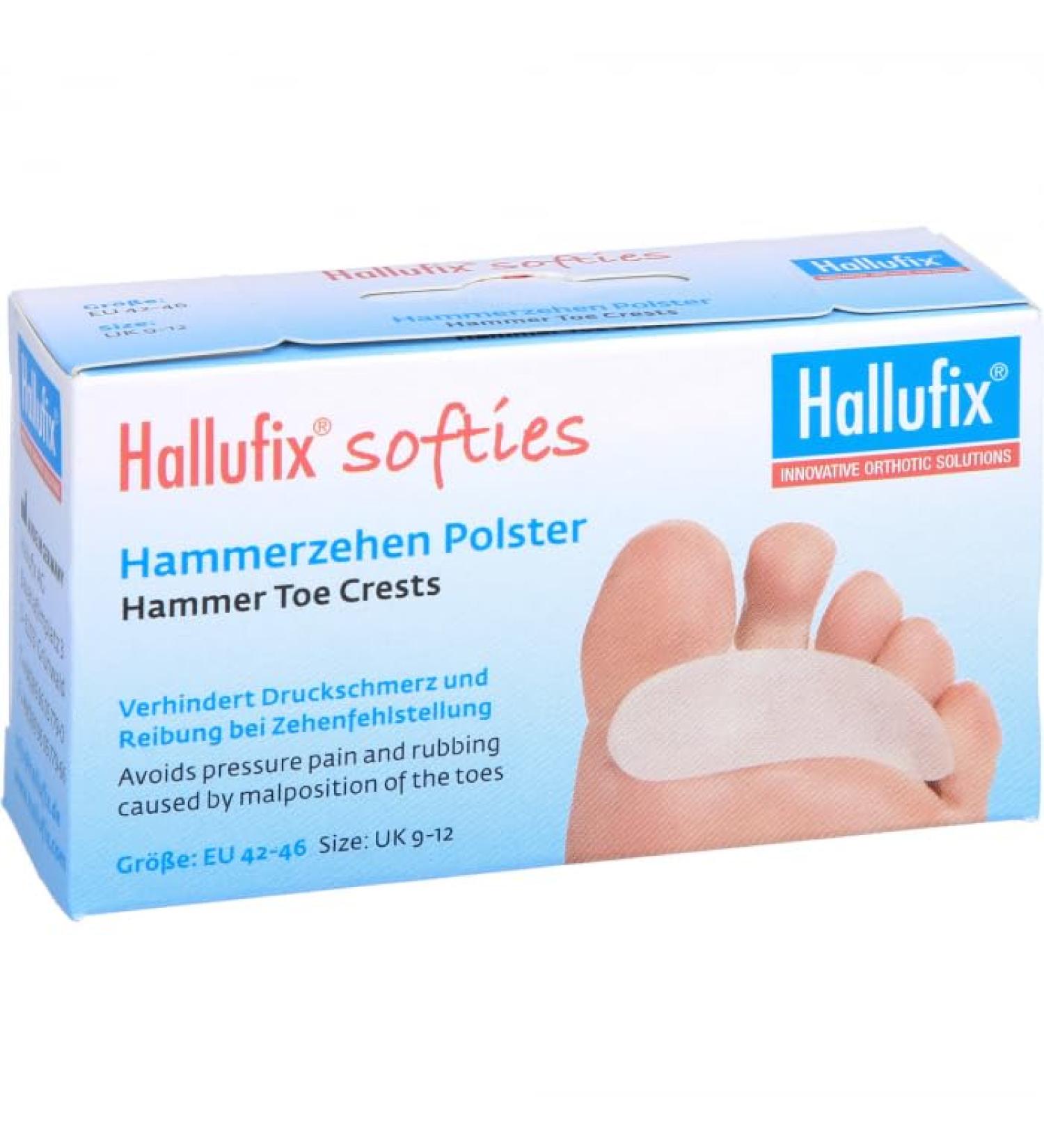 Hallufix softies hammer toe pad size 2 42-46