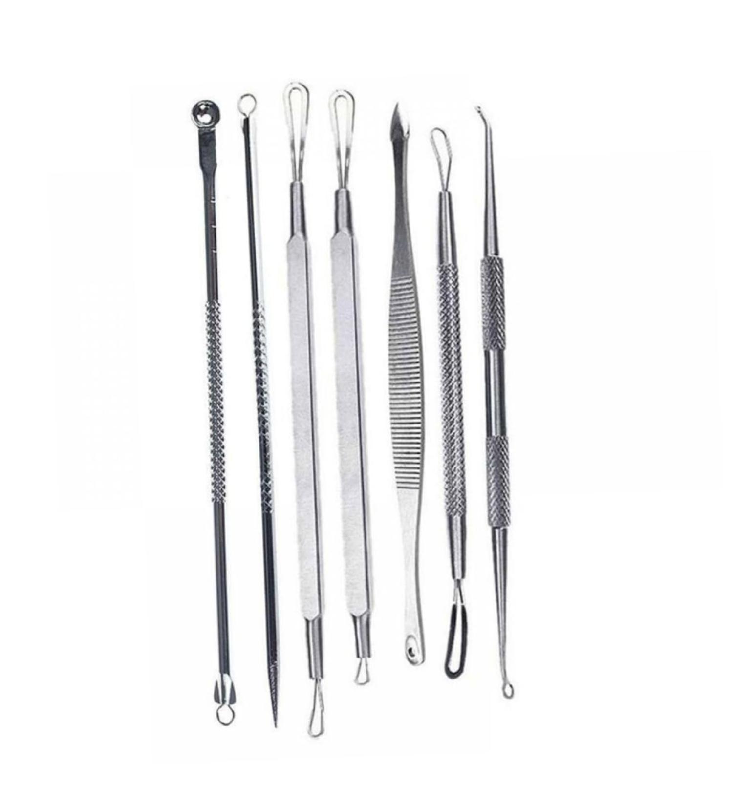Beavorty 7pcs Comedone Extractor Blemish Remover Blackhead Kit Pimple Tool 1 count (Pack of 1) - Buy Online on GoSupps.com