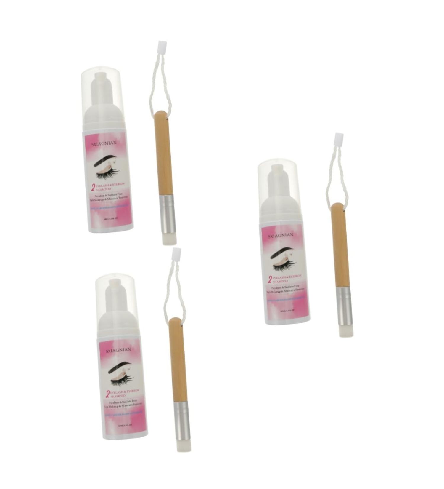 Buy Balacoo 3pcs Eyelash Cleansing Mousse & Makeup Remover | 2-in-1 Lash Cleaner & Mascara Shampoo for Perfect Eye Makeup Removal - International Shipping Available - Buy Online on GoSupps.com
