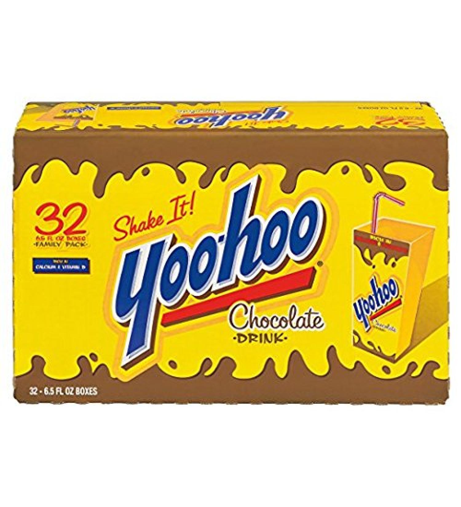 Yoo Hoo chocolate drink 32/6.5 oz 6.5 Fl Oz (Pack of 32)
