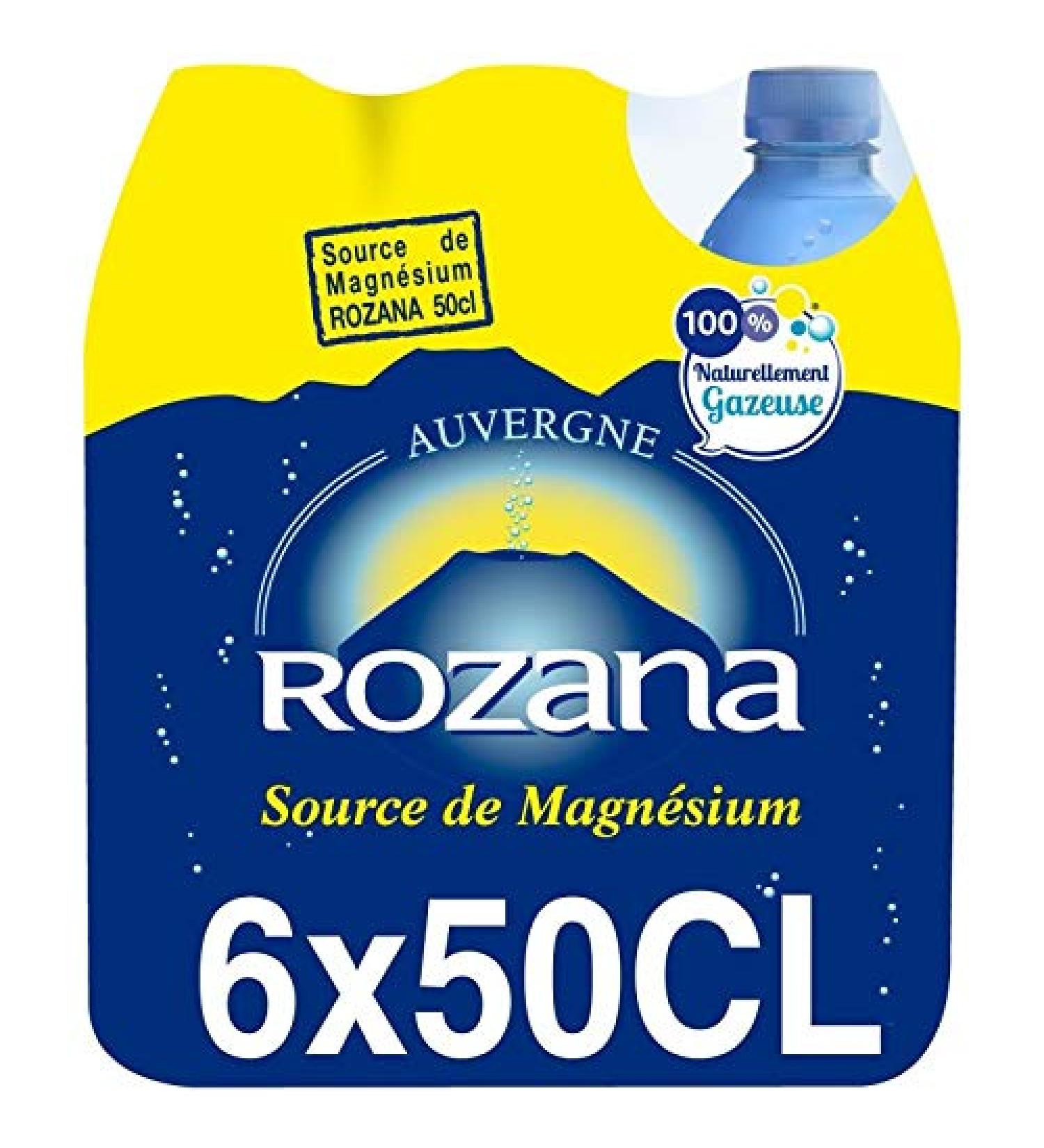 ROZANA|Naturally Sparkling Mineral Water 6X50Cl|(Pack of 1)|Best Deal