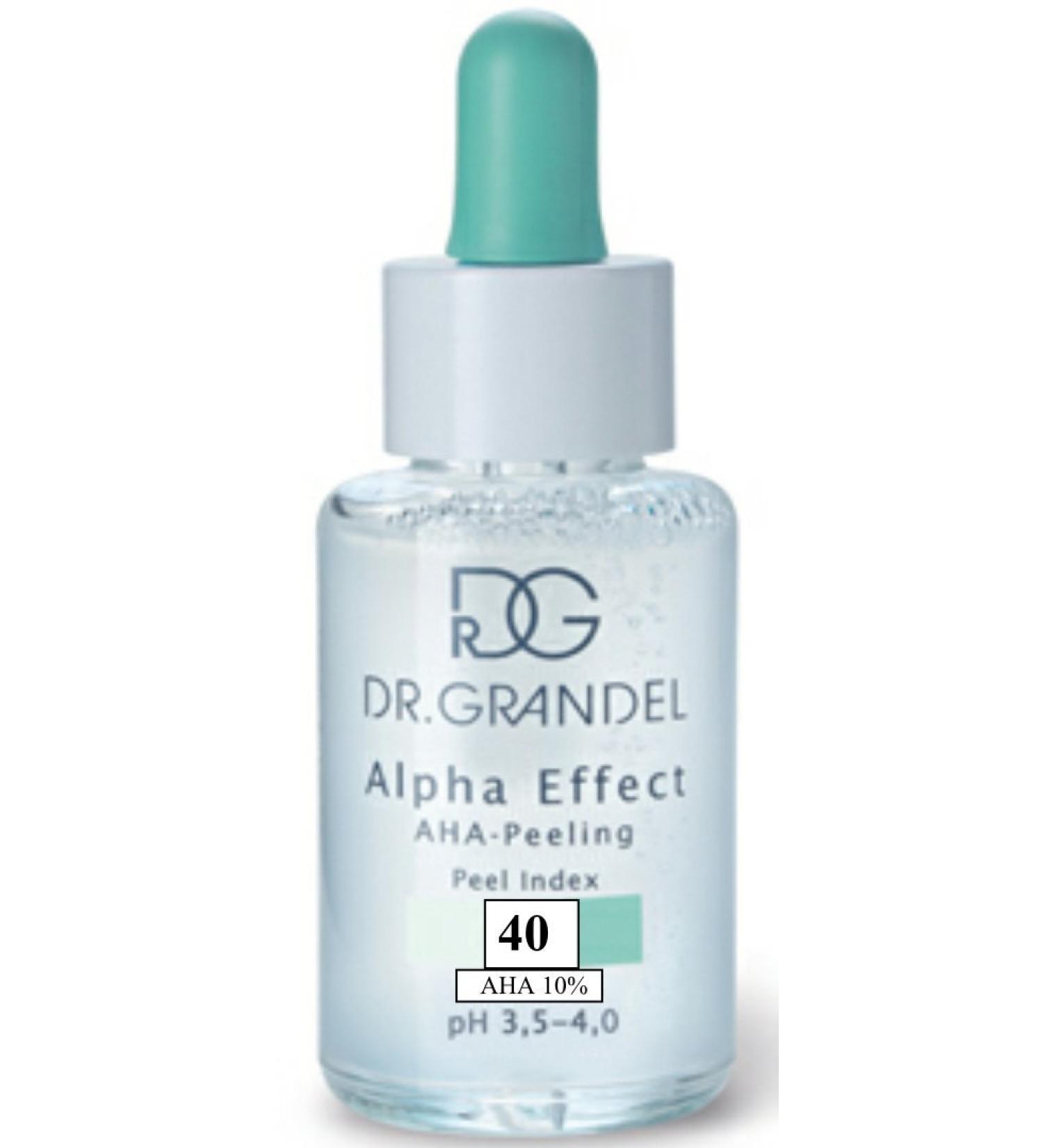 Dr. Grandel -New Alpha Effect Peel Index 40 - Refines Balances and Rejuvenates the Skin - For Professional Use ONLY
