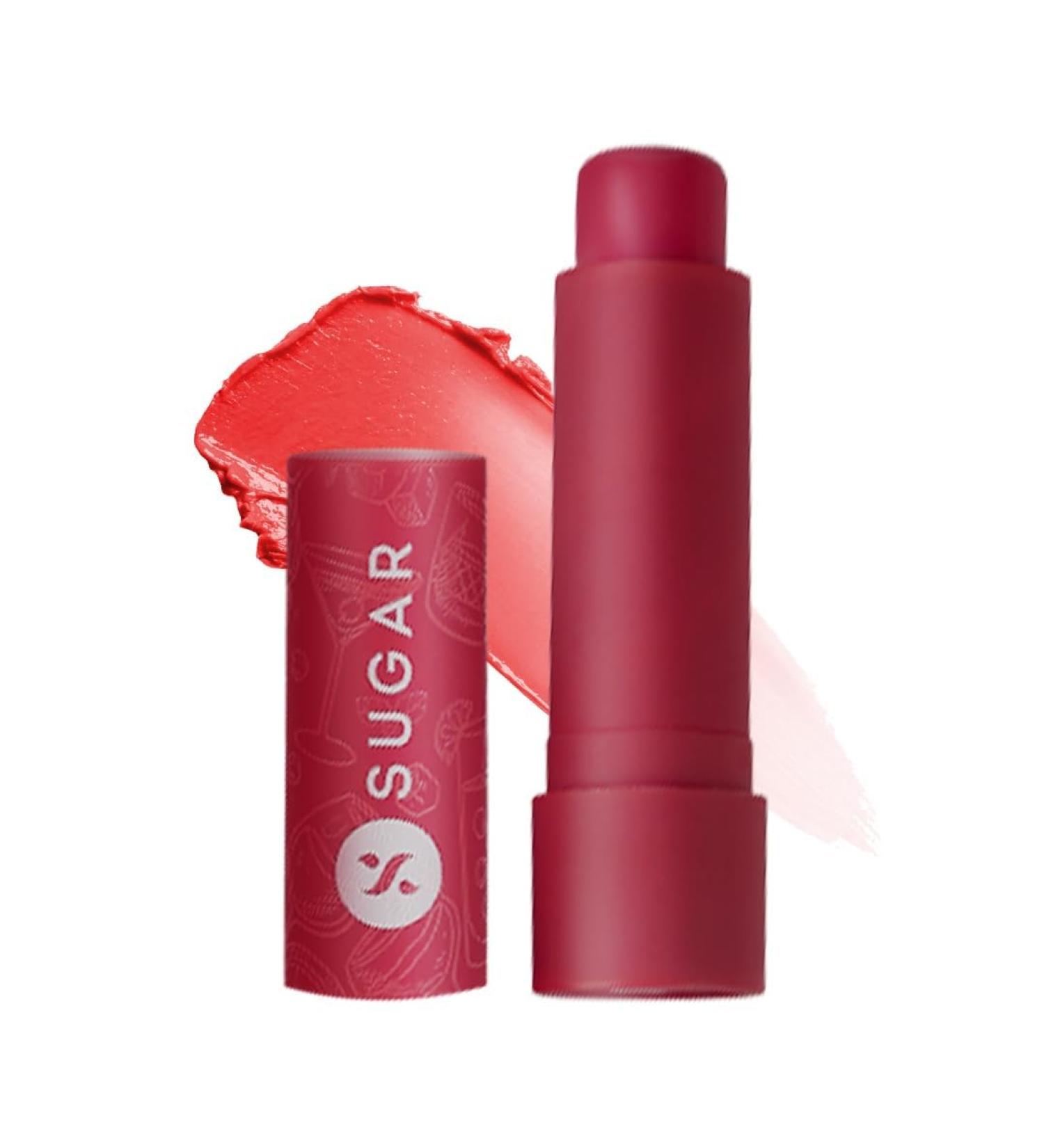 Tipsy Lip Balm 02 Cosmopolitan - Lightweight Lip Moisturizer for Dry Chapped Lips | Shea Butter & Jojoba Oil - 4.5g | International Shipping Available - Buy Online on GoSupps.com