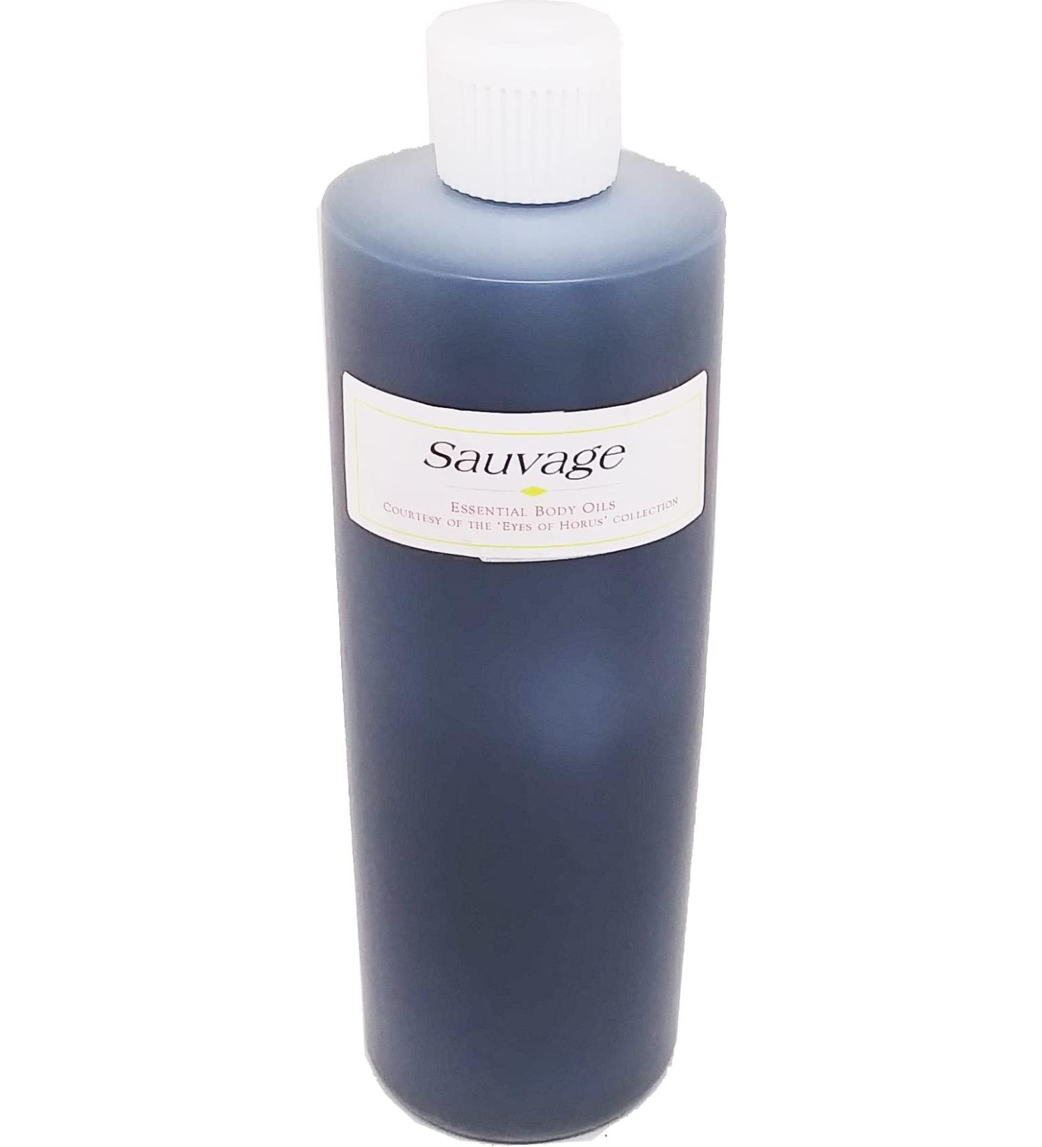 Suaveage - Type D For Men Scented Body Oil Fragrance Flip Cap - Dark Grey - 16 oz. - ID#22716 16 Fl Oz (Pack of 1)