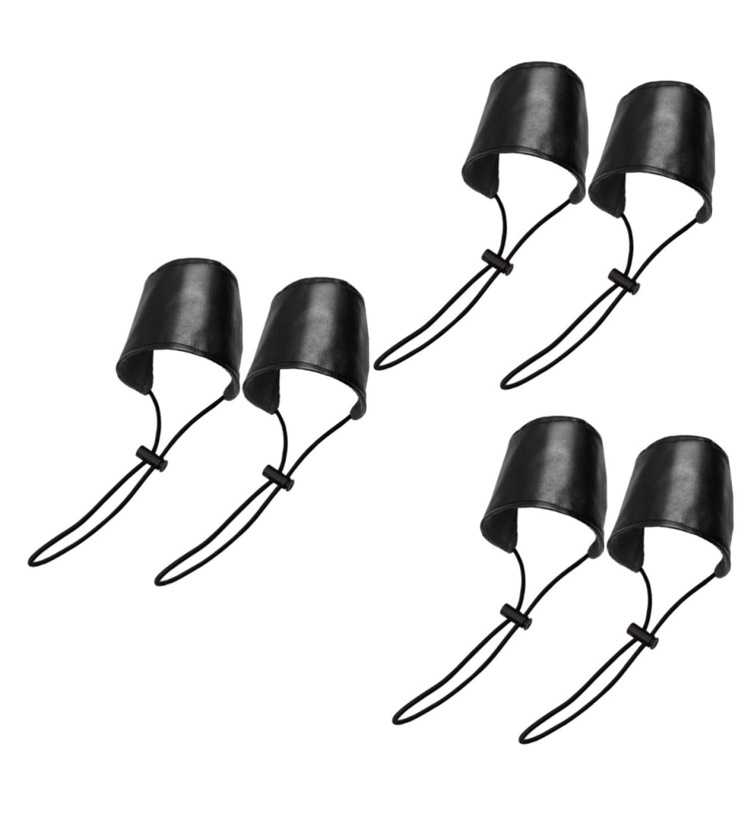 Mobestech Heel Protector - 3 Pairs Shoe Covers for Women & Men | High Heels Loafers & Boot Protectors - Durable Leather Pads for Ultimate Protection - Buy Online on GoSupps.com