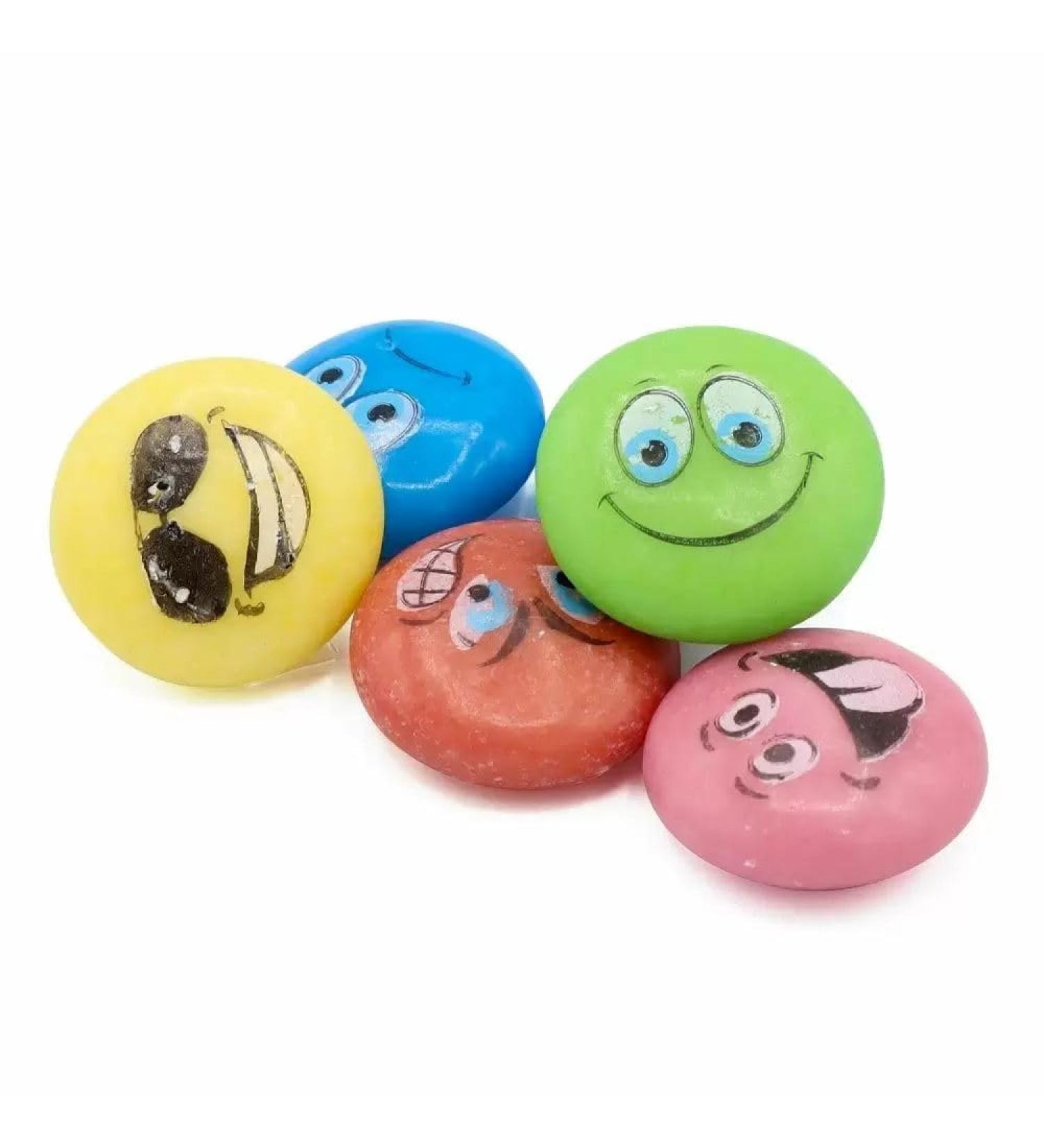 Emoti Bubblegum Buttons - 500g Bubblegum Sweets