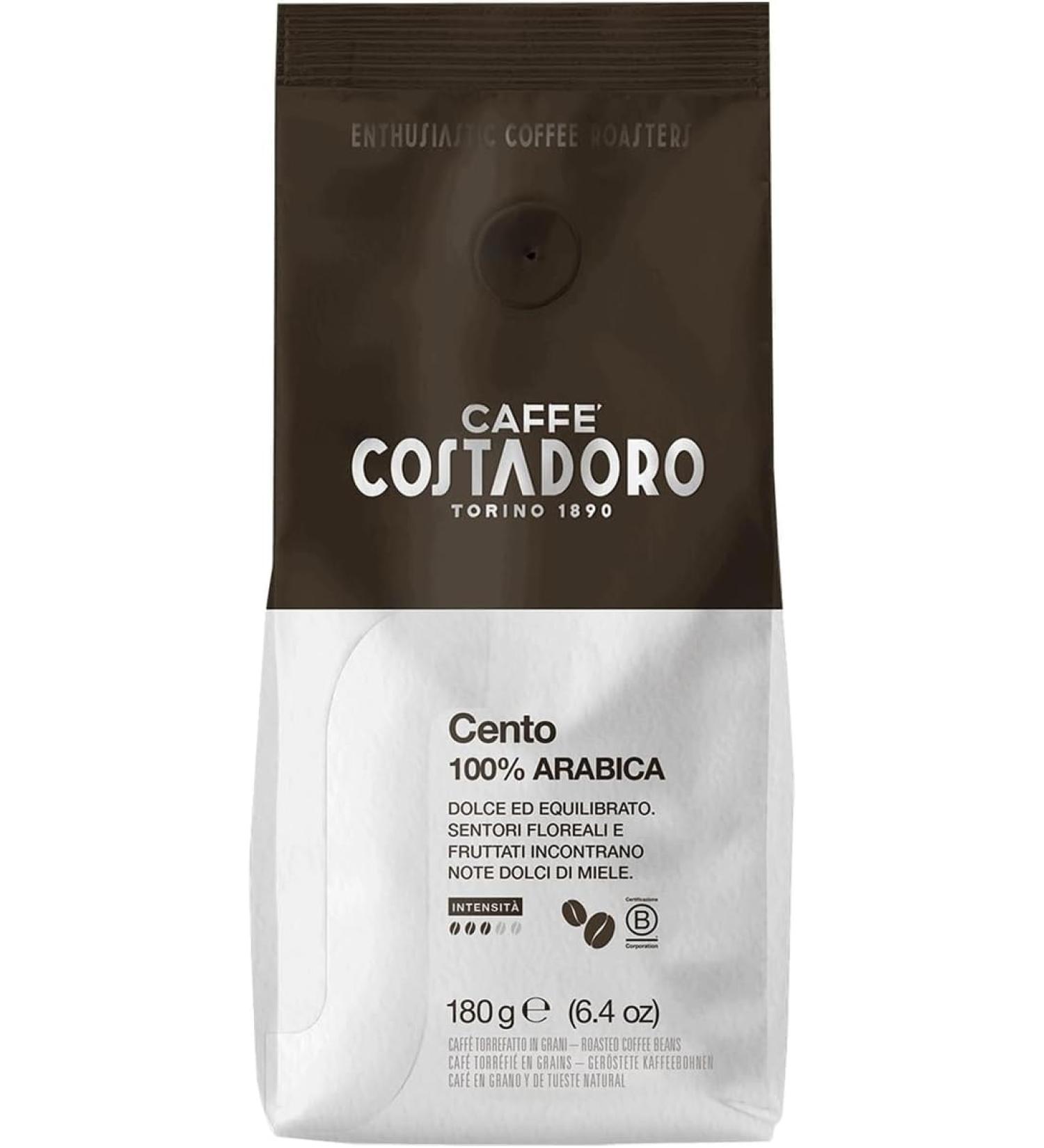 Costadoro Cento 180 g en grains - M lange de caf en grains 180 g (Lot de 1) - Buy Online on GoSupps.com