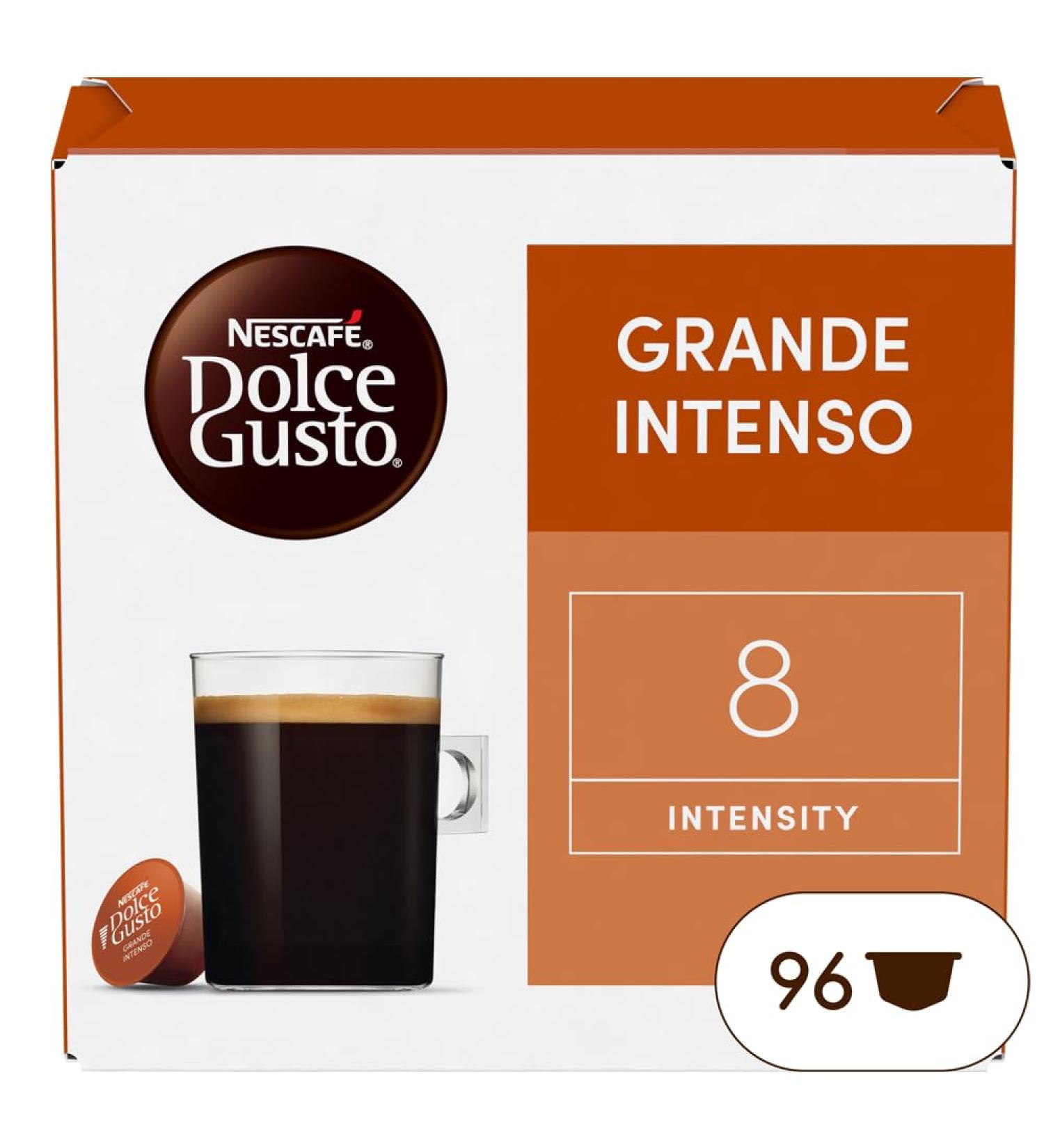 NESCAF DOLCE GUSTO Grande Intenso Capsules 96 Capsules (6 Boxes x 16) - Buy Online on GoSupps.com