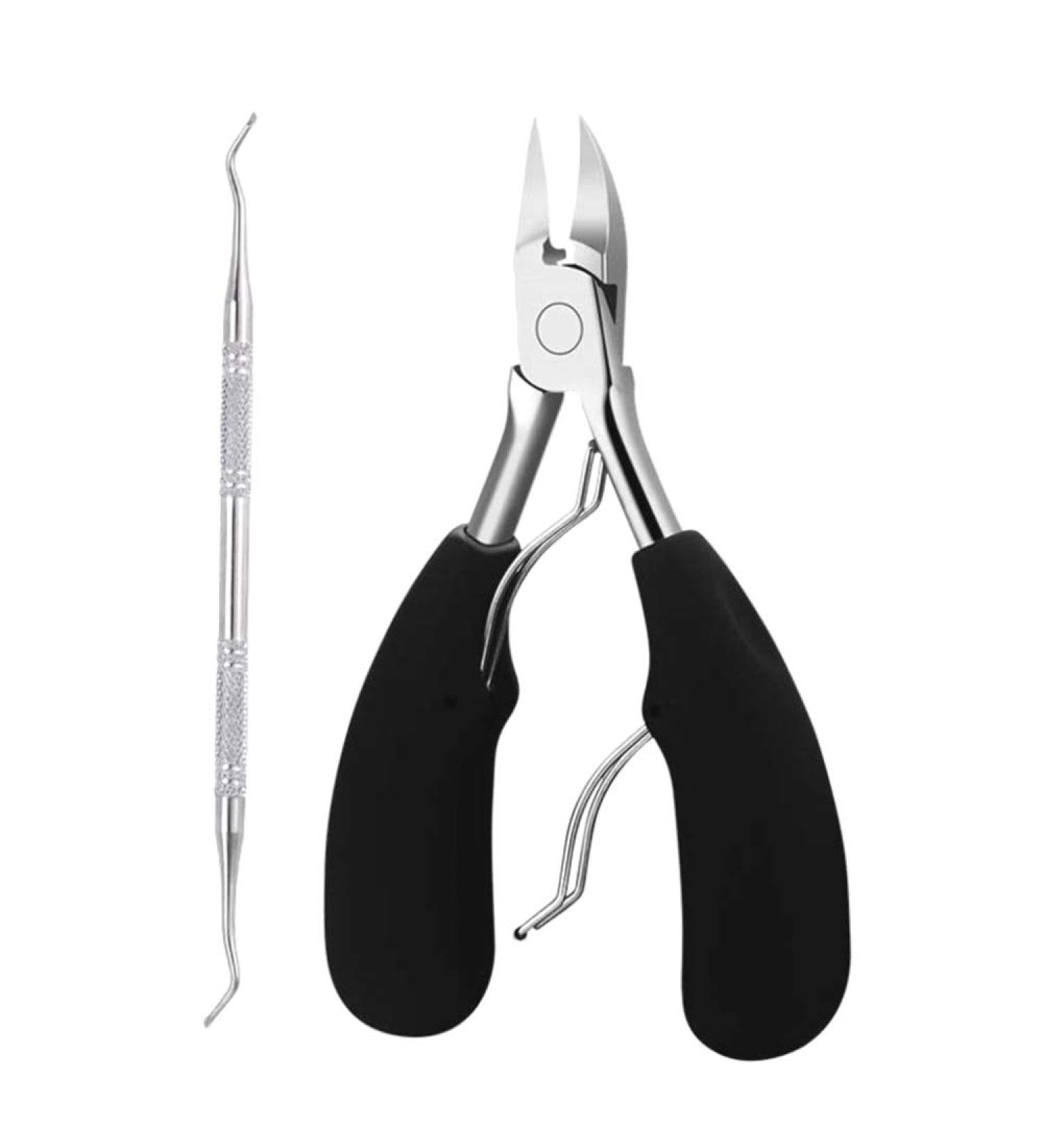 Manicure Set Nail Set Toenail Clippers for Thick Or Ingrown Toenails - Professional Nail Clippers Cutters Nippers with Pedicure and Manicure Tools Red (Color : Red) (Color : Black) - Buy Online on GoSupps.com