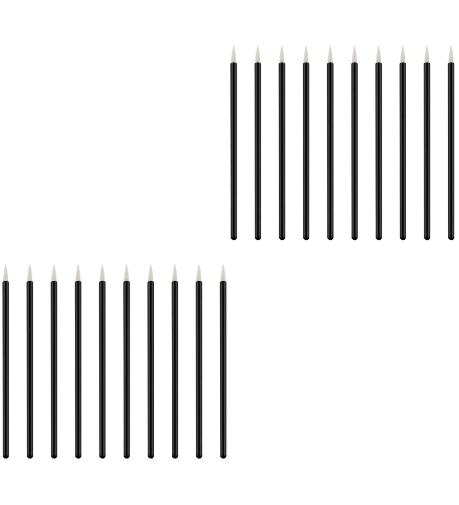 Housoutil 200 pcs Tool The Brush Tools White Eyeliner Womenwhite Disposable Cosmetics Lipstick 10X0.5X0.5cmx2pcs Whitex2pcs - Buy Online on GoSupps.com