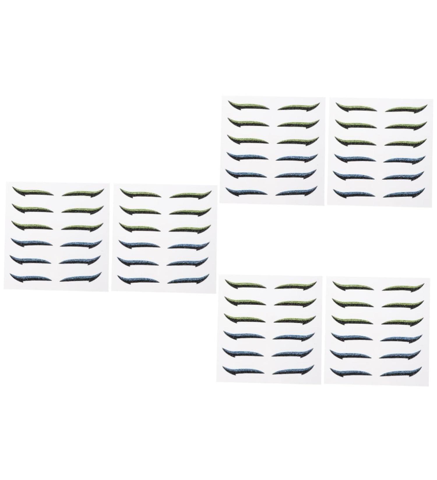 TOVINANNA 36 Pairs Glitter Eyeliner Eye Lift Strips Invisible Eye Line Strips Natural Eyelid Tape Double Eyelid Strips Loofah Back Scrubber Blue Eyeshadow Sticker Flash Adhesive Tape Miss - Buy Online on GoSupps.com