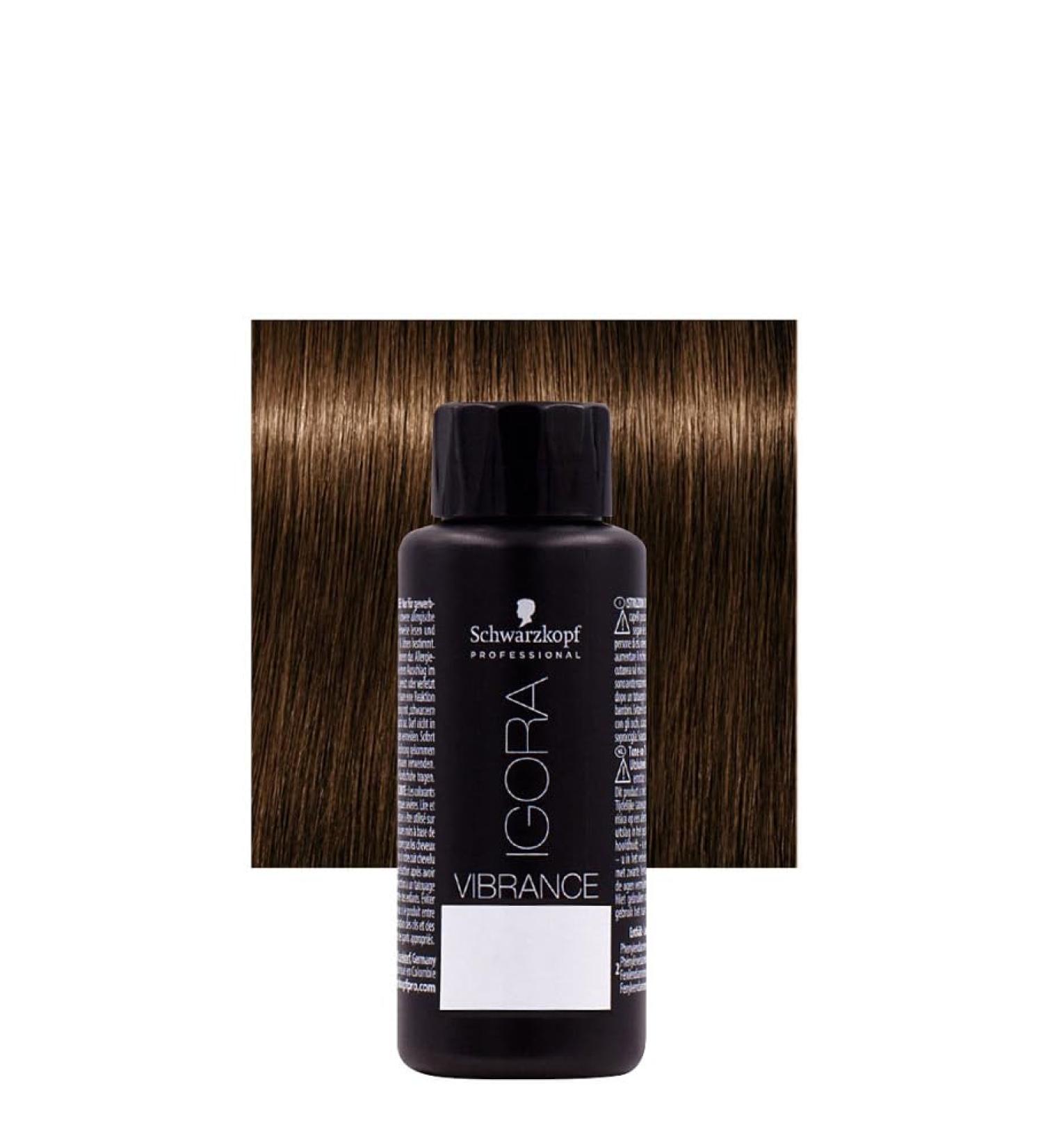 Schwarzkopf Professional Schwarzkopf Igora Vibrance 5-5 Light Golden Brown 60ml - tone-on-tone hair color