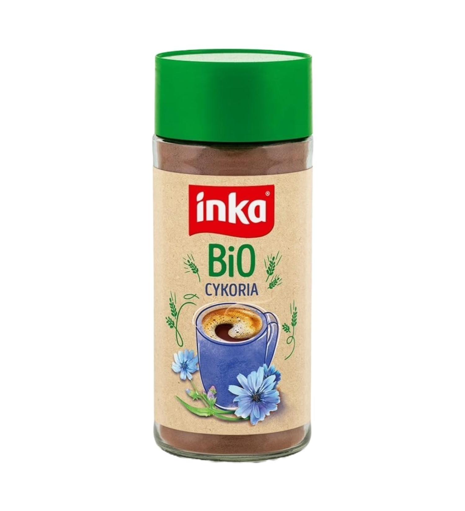 PolBioEco INKA Coffee Chicory BIO 100g - Buy Online on GoSupps.com