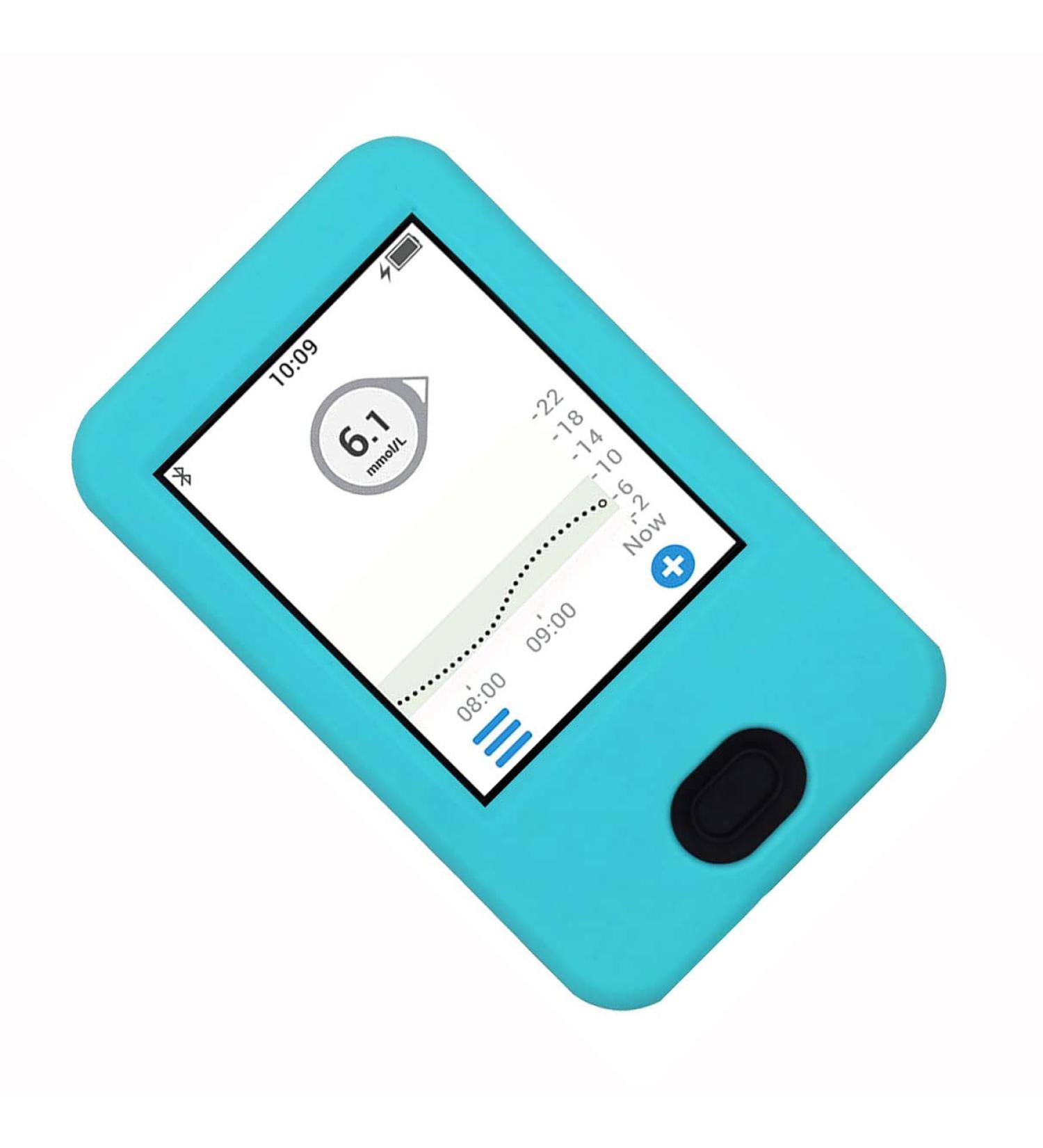 SNK Blue Silicone Case for Dexcom G6 CGM Receiver - Premium Protection - Buy Online on GoSupps.com