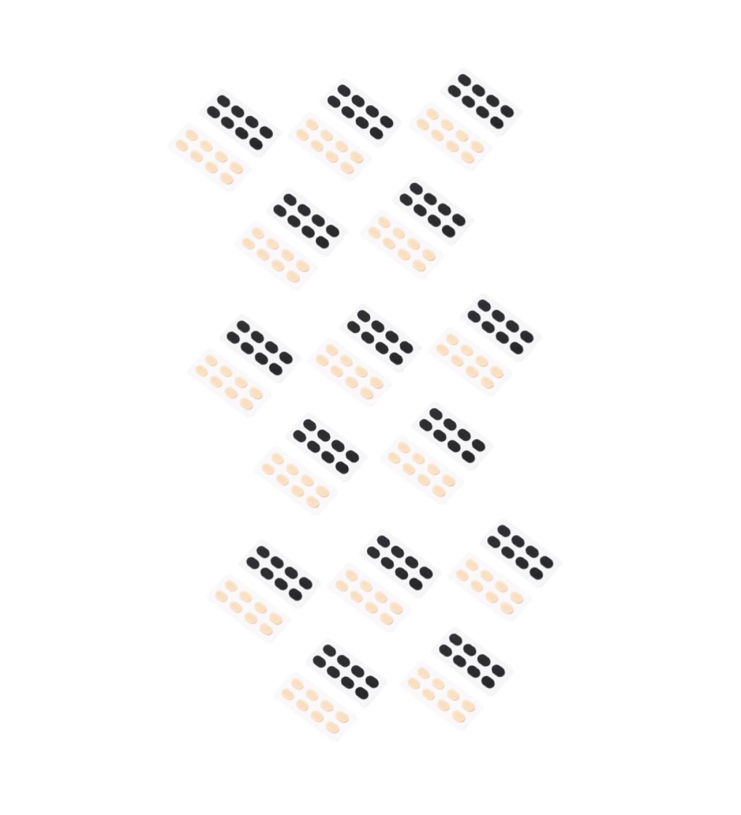 Lurrose 60 Sheet Self-Adhesive Sponge Cushion Nose Pads for Glasses - Plastic Metal Sunglasses Accessories - Assorted Colors (3 Pieces) - Buy Online on GoSupps.com