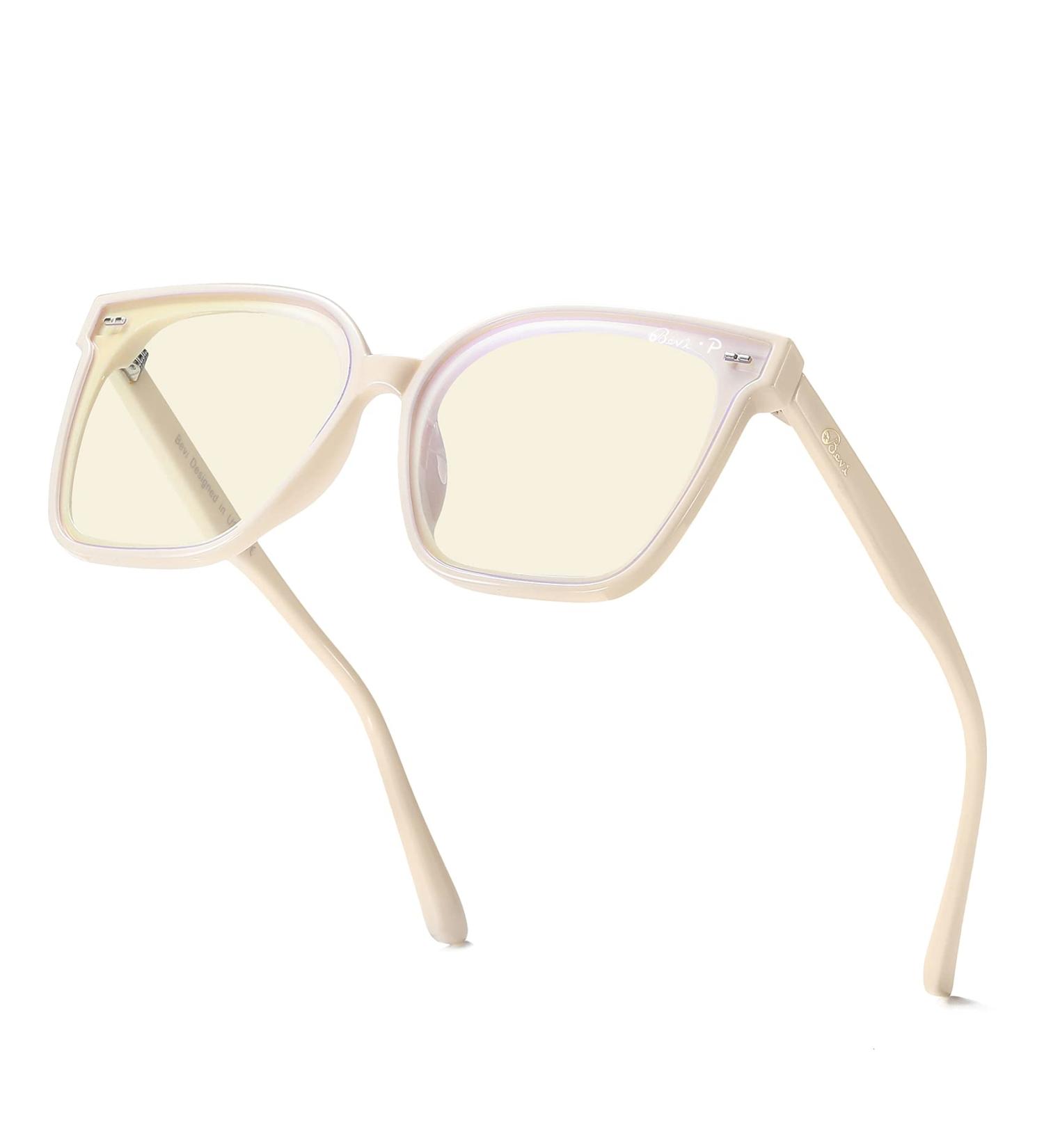 Bevi Stylish Blue Light Blocking Glasses - Reduce Eye Strain Headaches & Glare for Men & Women - Buy Online on GoSupps.com