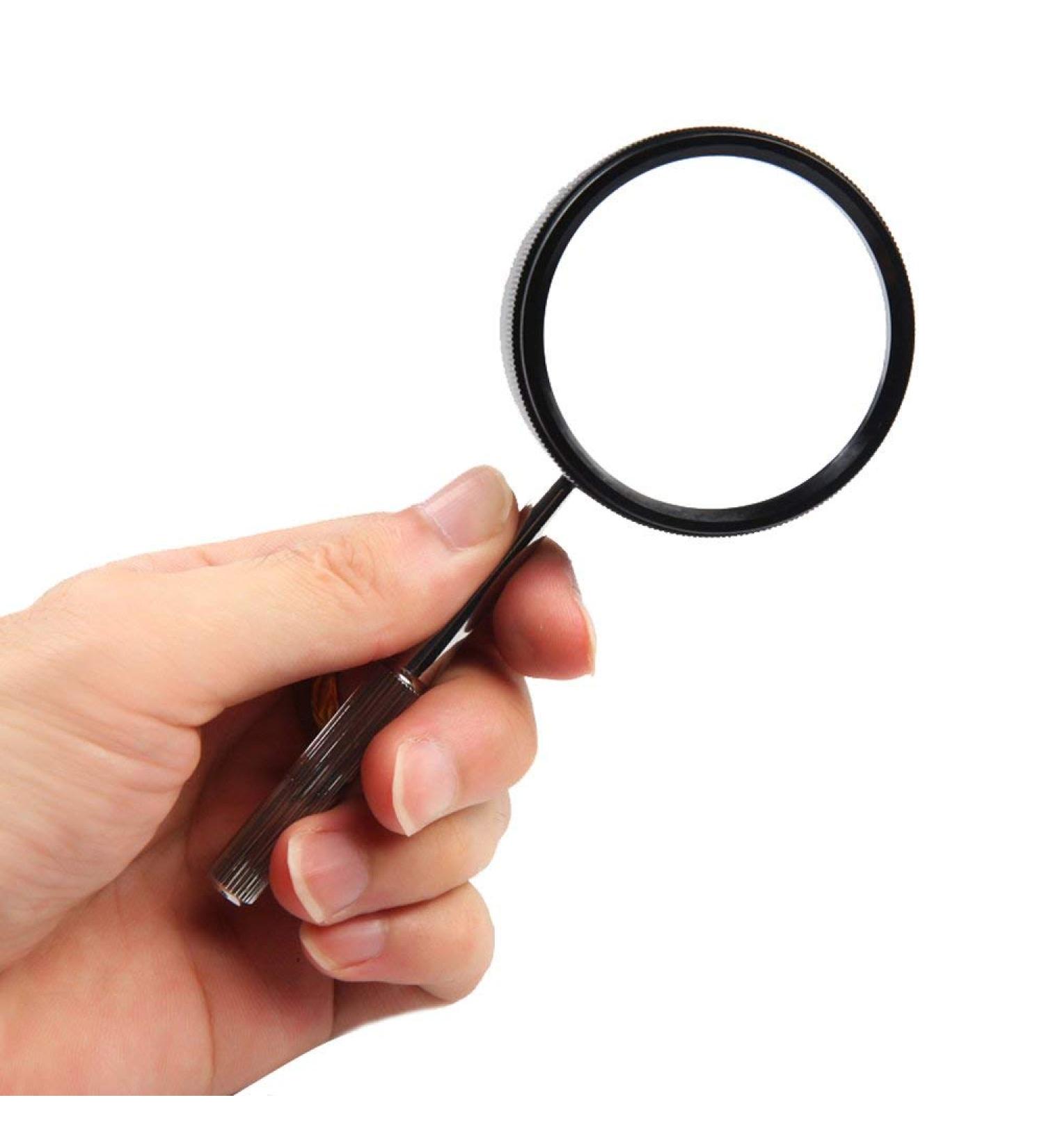 HD Old Man Reading Maintenance Identification Multifunctional Handheld Magnifying Glass Optical Glass Double Lens Good Times - Buy Online on GoSupps.com