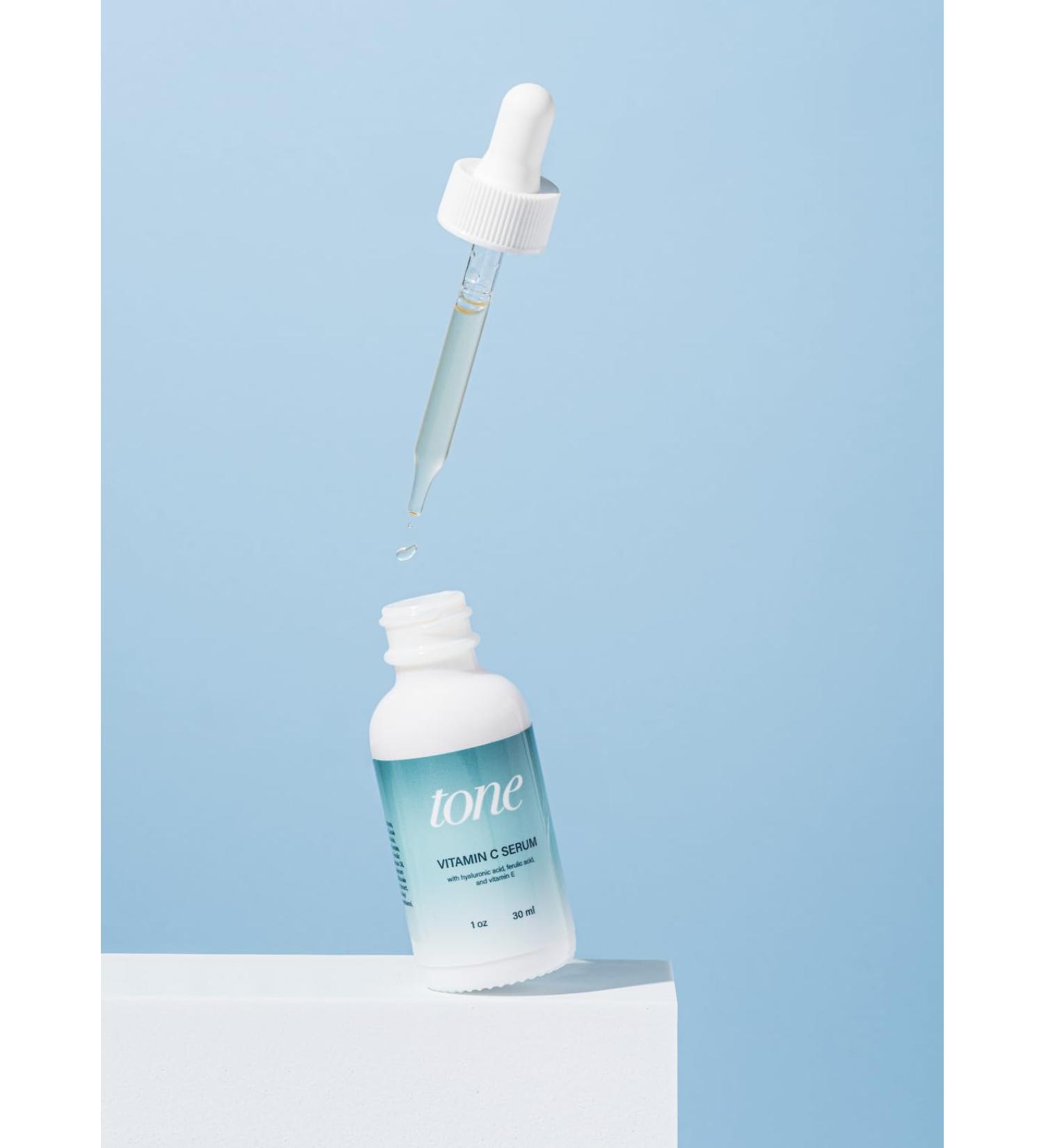 Generic Tone Cosmetics Vitamin C Serum - Intensive Serum Concentrate for Dry Sensitive and Sensitive Skin Types - Buy Online on GoSupps.com